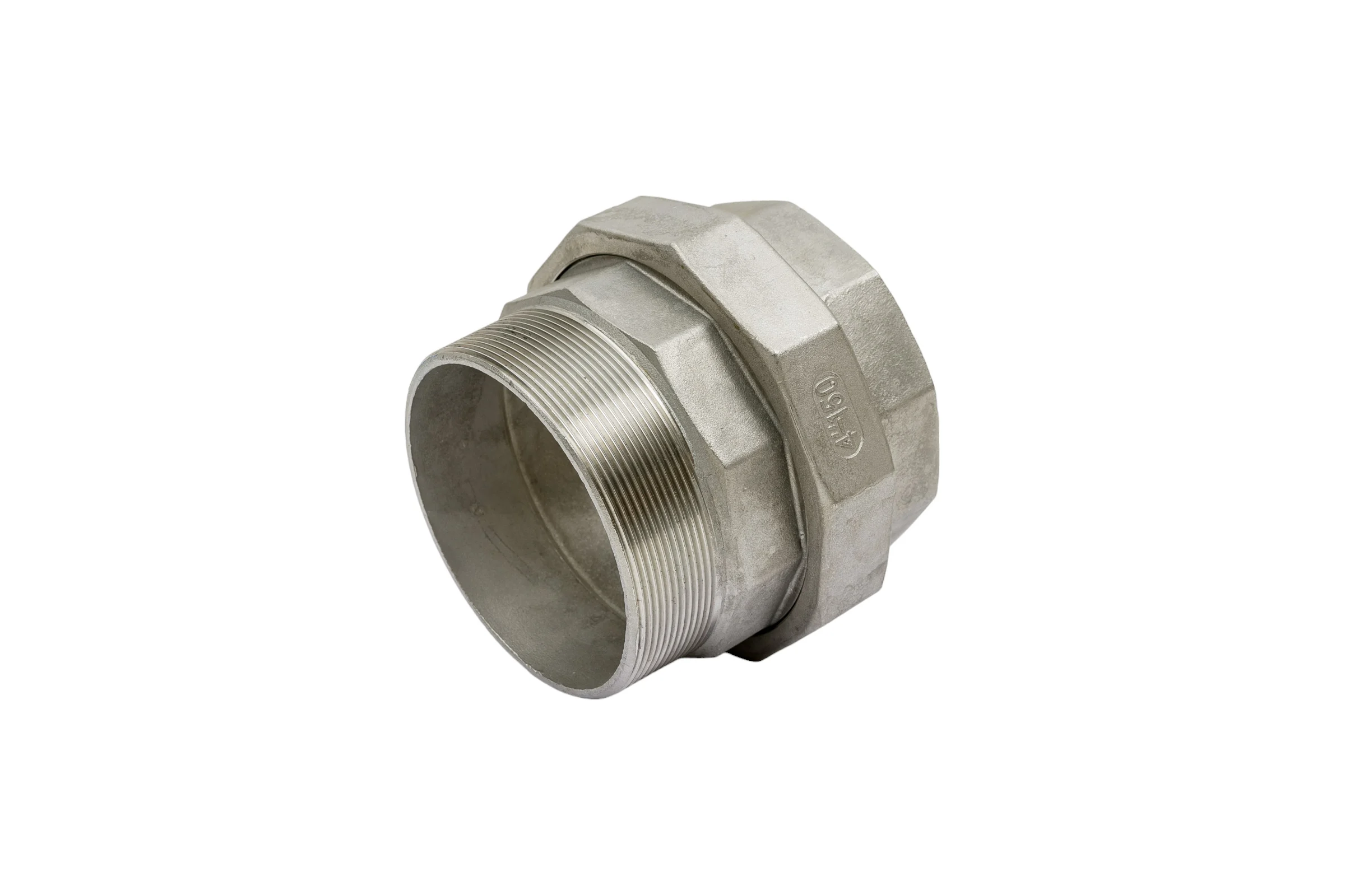Американка TITAN LOCK нержавеющая (AISI304) 4", ВР/НР TL4UFM