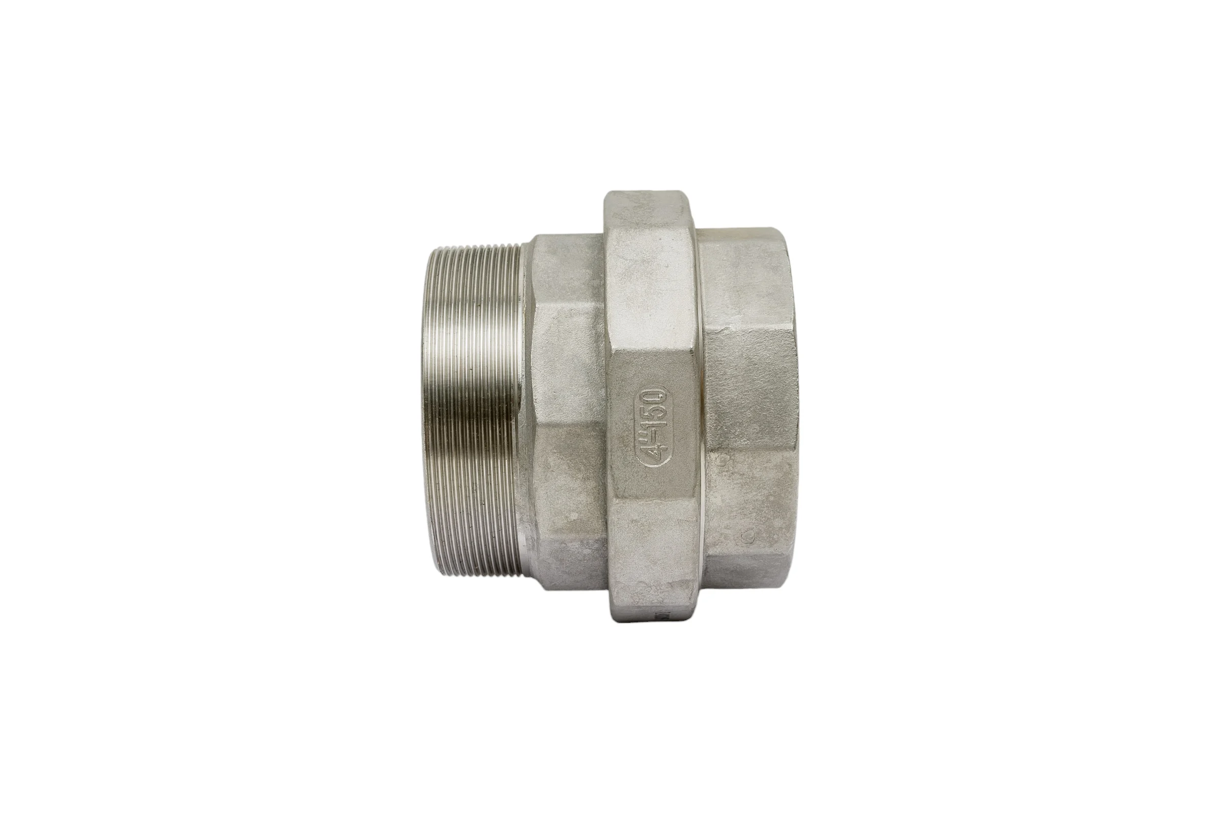 Американка TITAN LOCK нержавеющая (AISI304) 4", ВР/НР TL4UFM