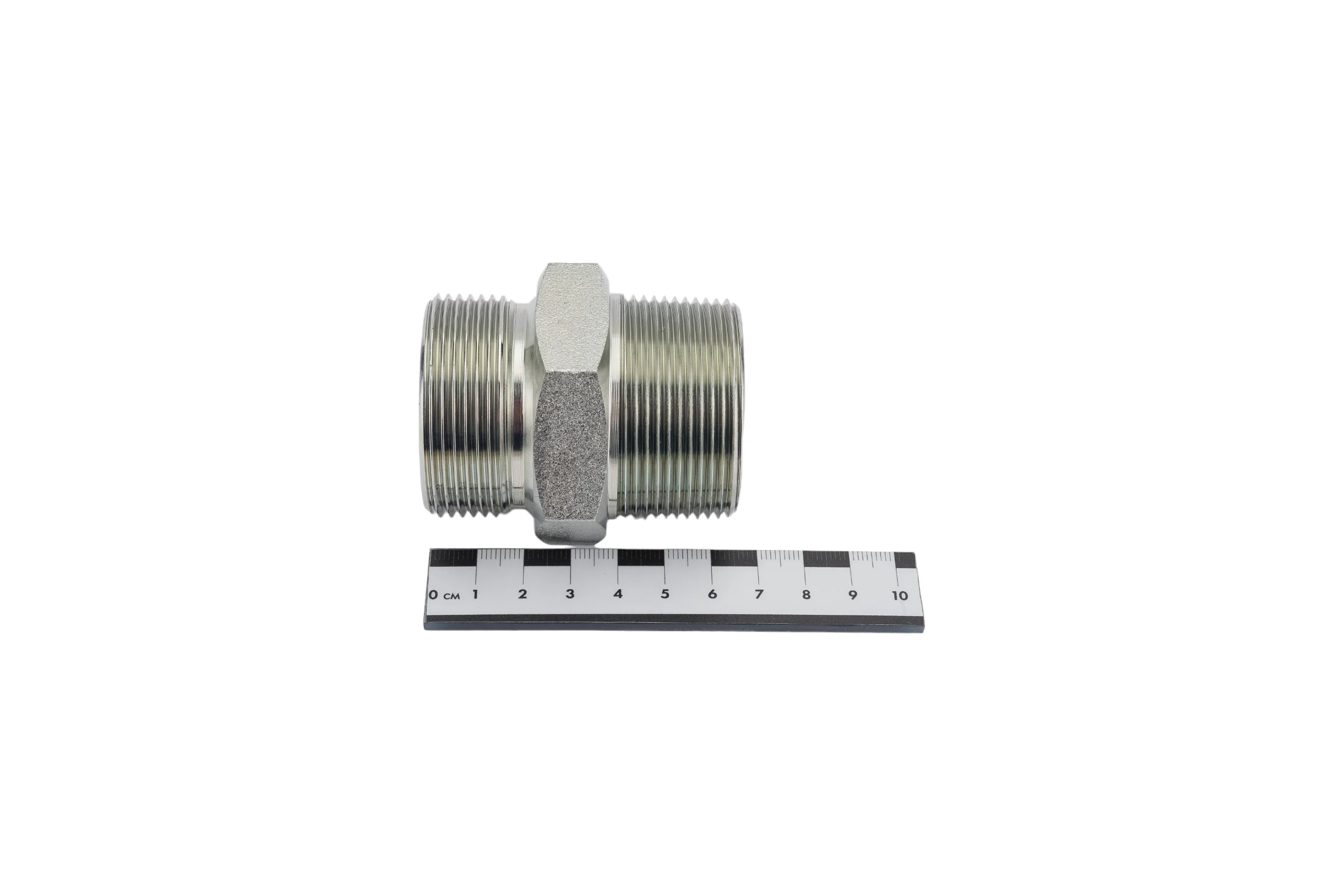 Переходной ниппель TITAN LOCK сталь, 1.1/2", НР BSP/НР NPT, TL1.1/2RMBS-MNP