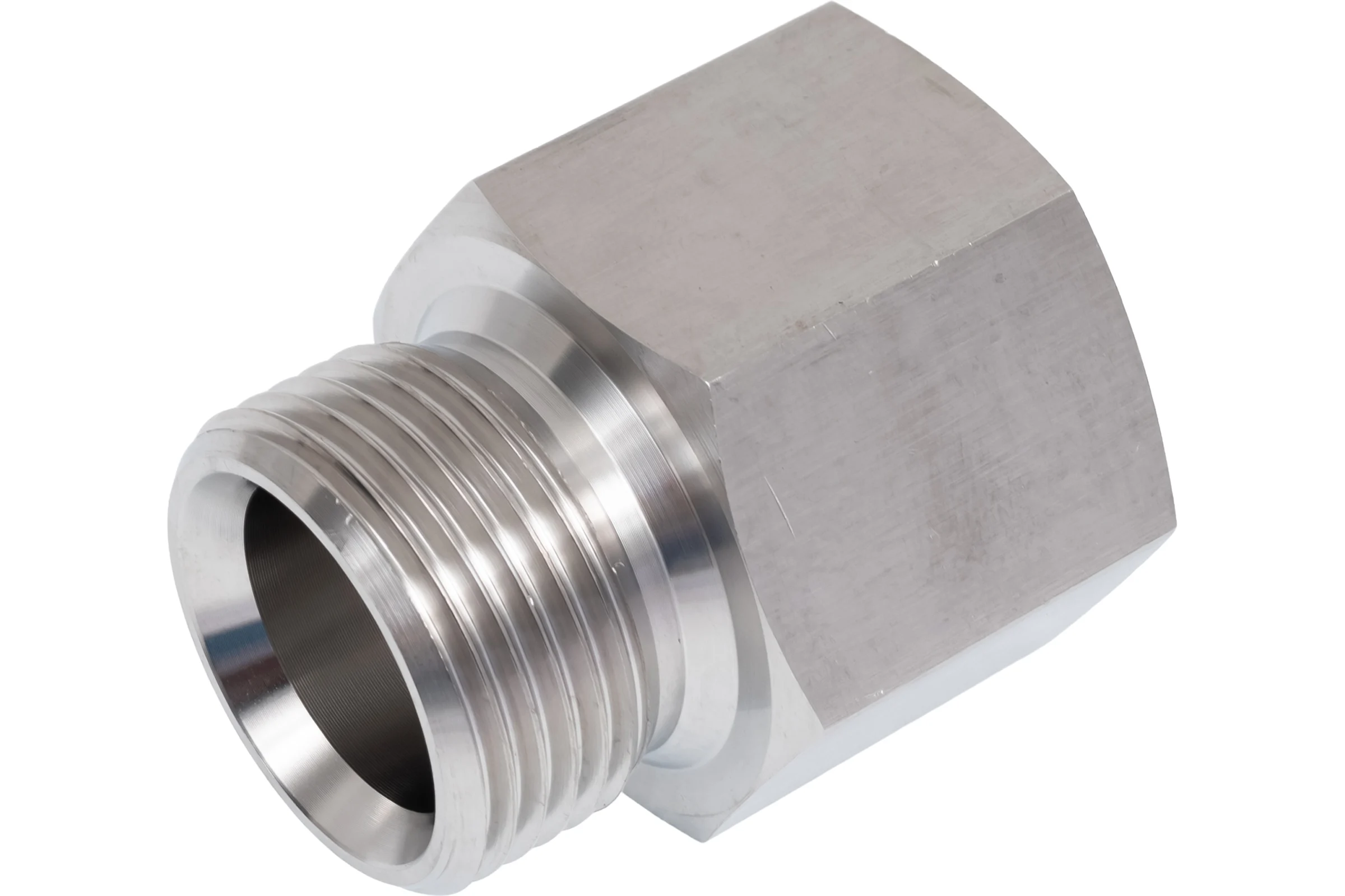 Переходной ниппель TITAN LOCK нержав. (AISI304), 1", НР BSP/ВР NPT, TL1RMBS-FNP-S