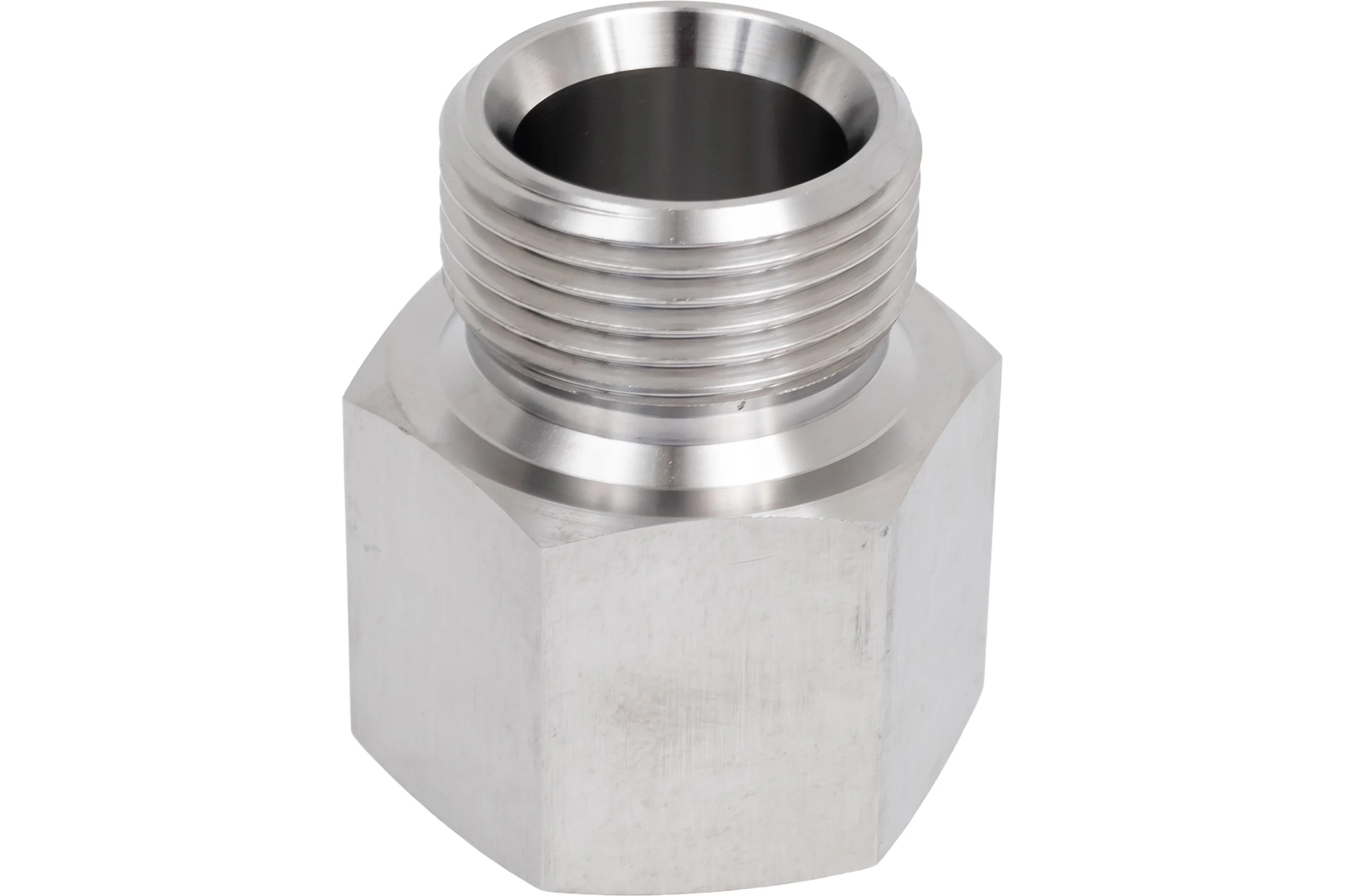 Переходной ниппель TITAN LOCK нержав. (AISI304), 1", НР BSP/ВР NPT, TL1RMBS-FNP-S