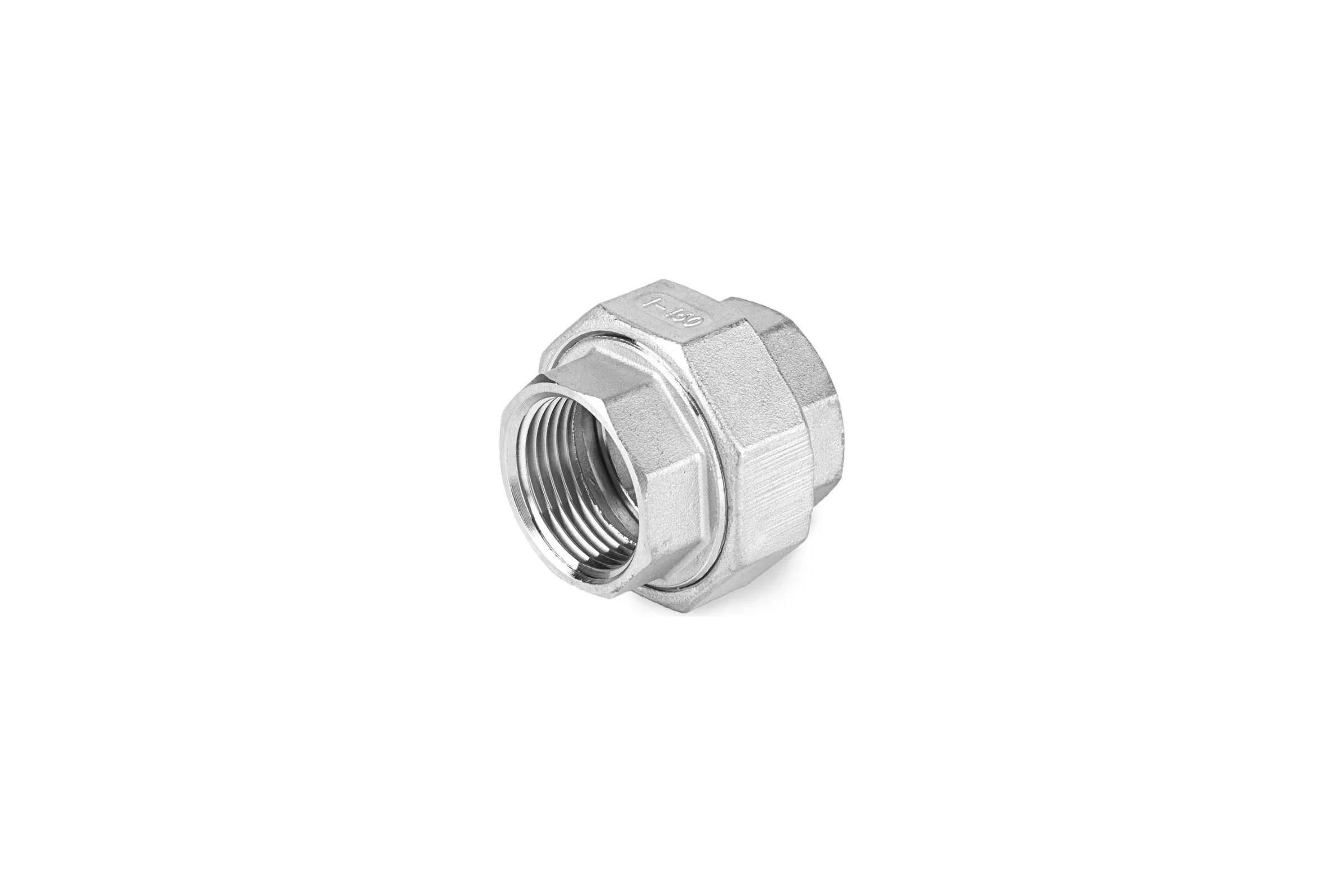 Американка TITAN LOCK нержавеющая (AISI304) 4", ВР/ВР TL400UFF
