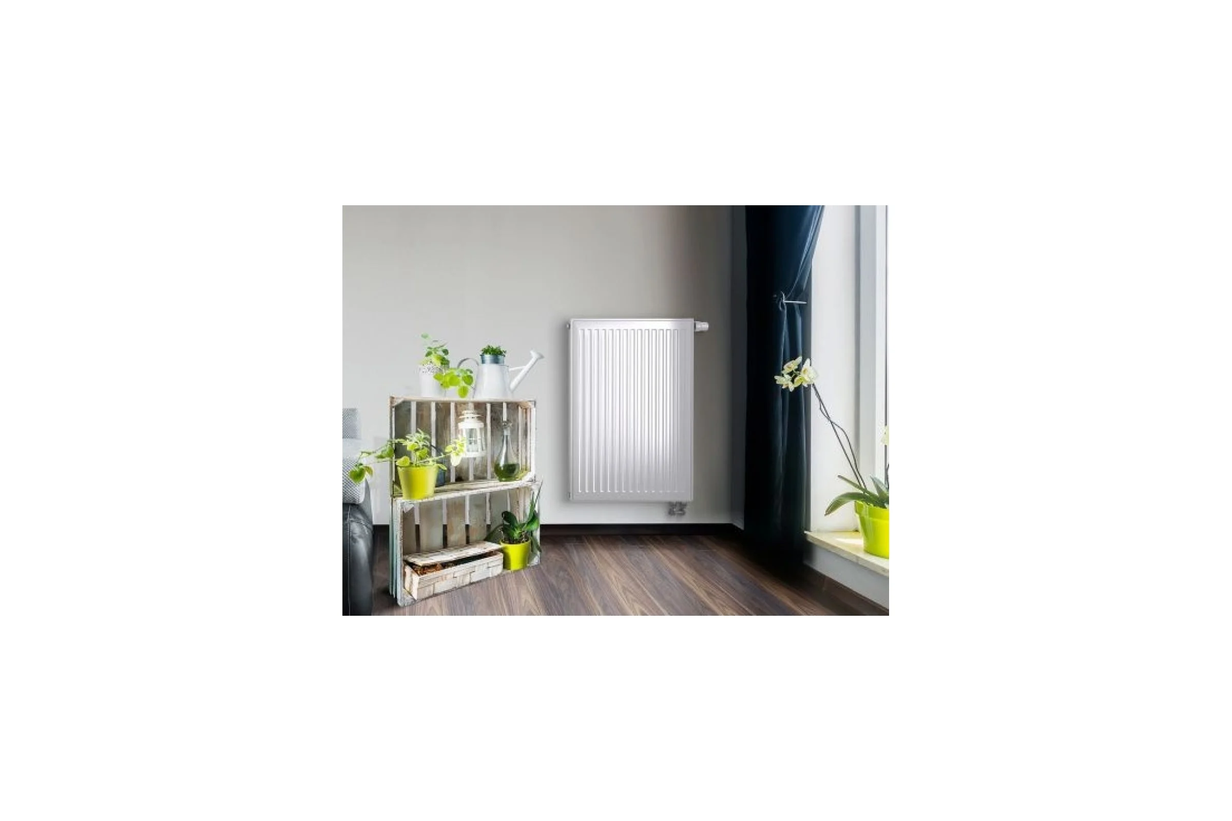 Панельный радиатор ROYAL THERMO VENTIL COMPACT VC22-500-800 RAL9016 M НС-1453174