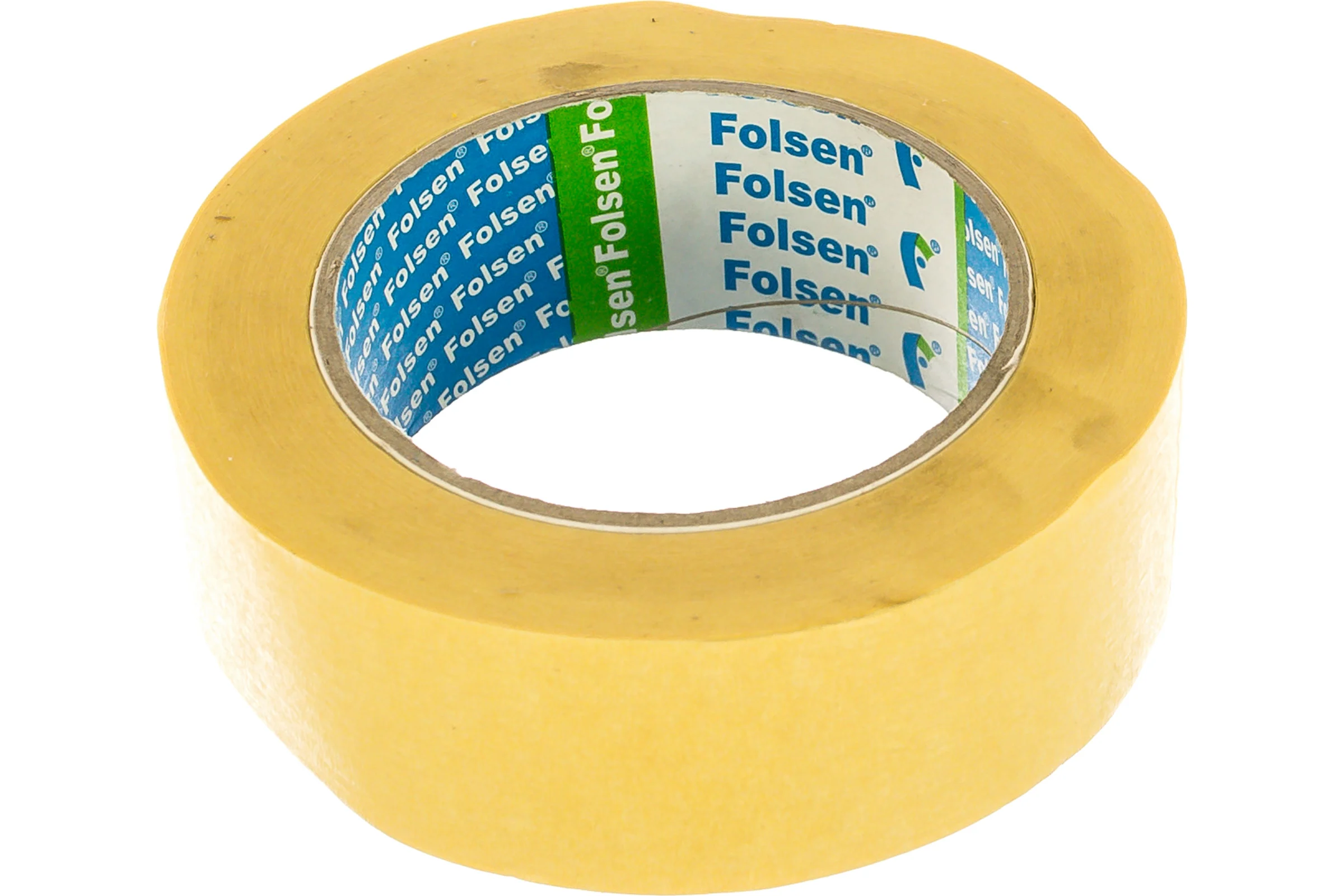 Малярная лента Folsen желтая 80oC 38мм x 50м 02238