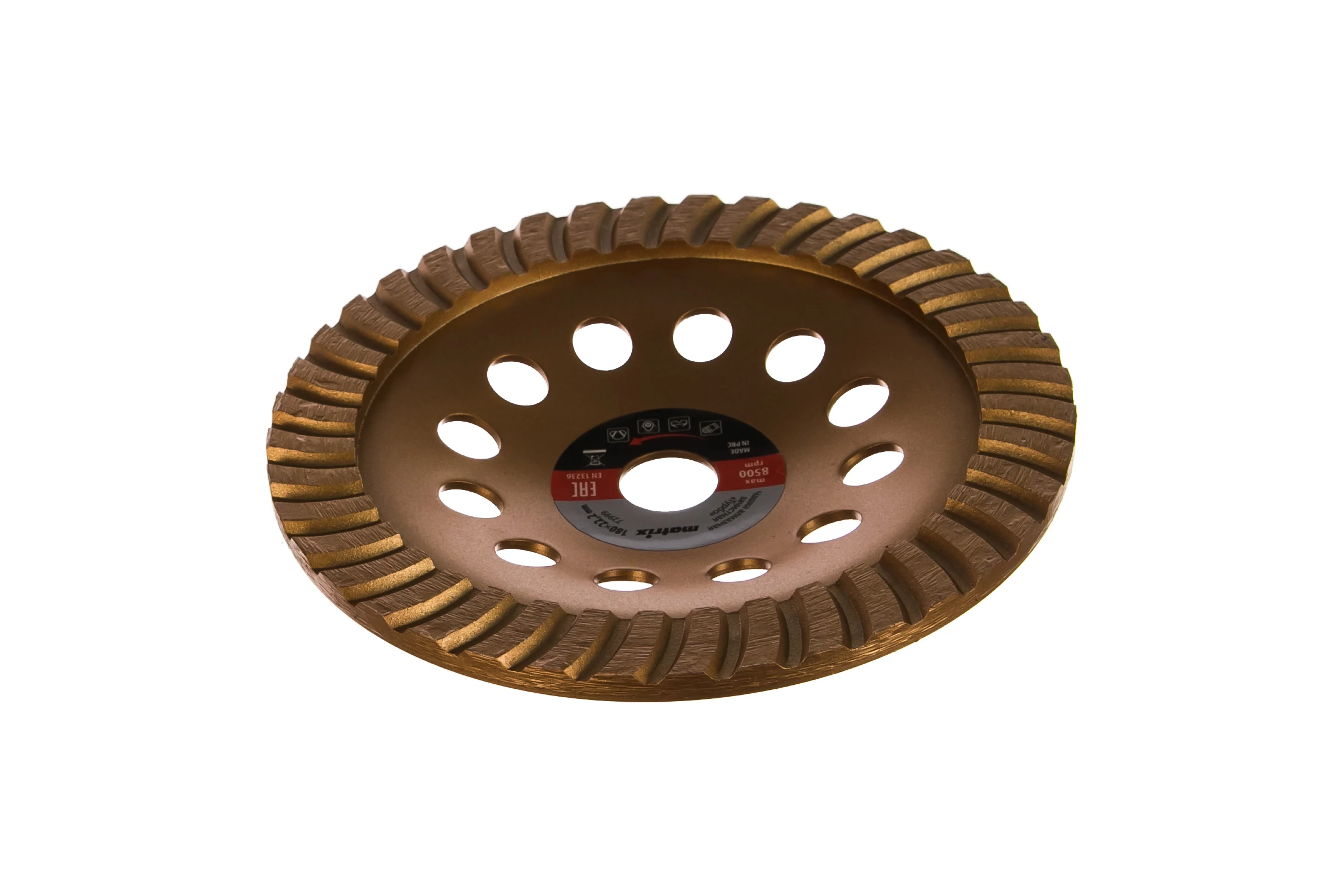 Алмазная зачистная чашка 180 мм Turbo MATRIX 72999