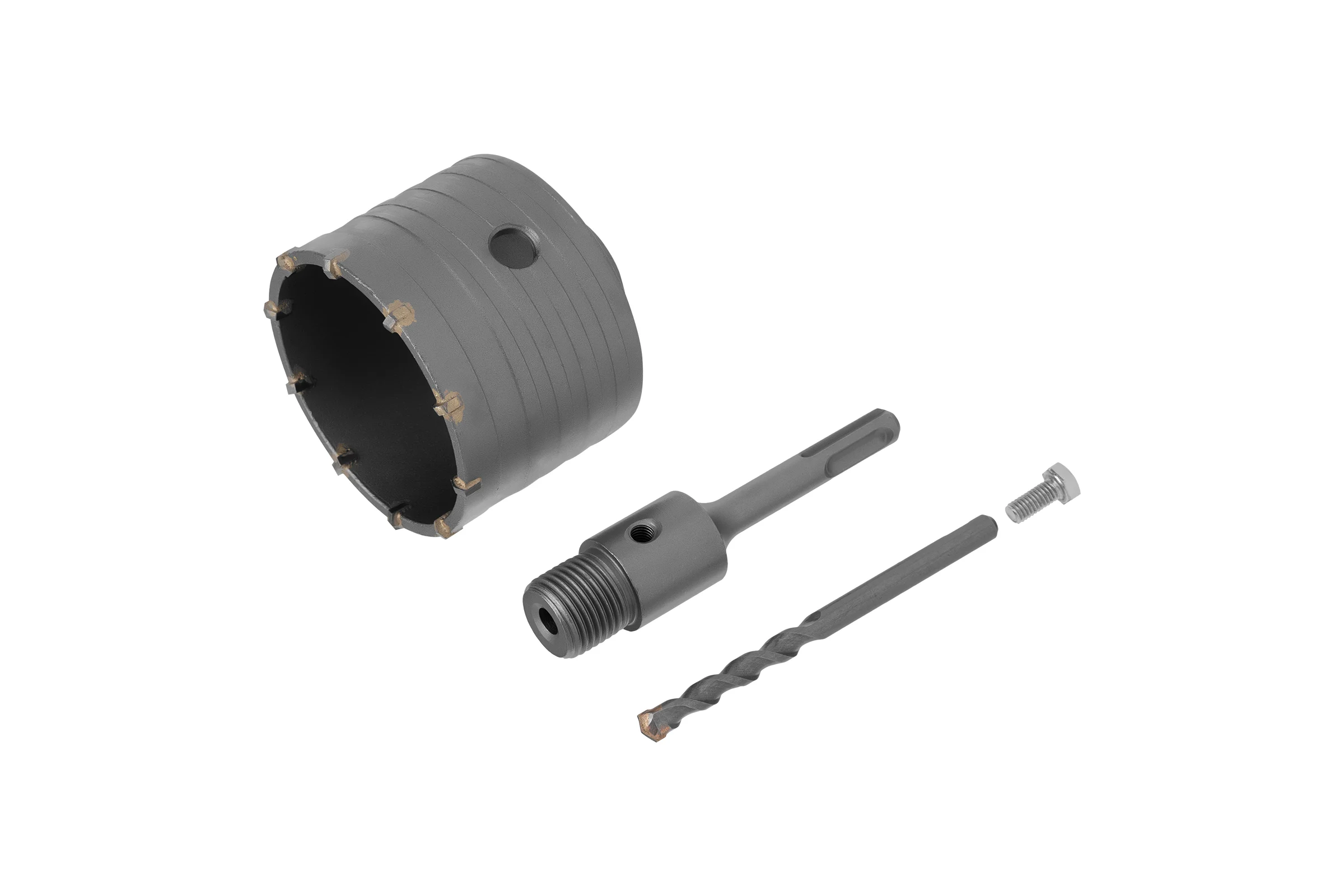 Коронка в сборе (80 мм; М22; SDS-plus) MATRIX 70331