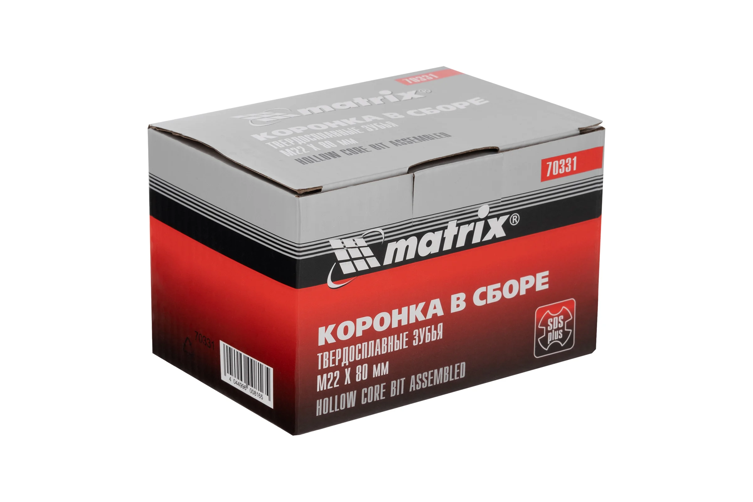 Коронка в сборе (80 мм; М22; SDS-plus) MATRIX 70331