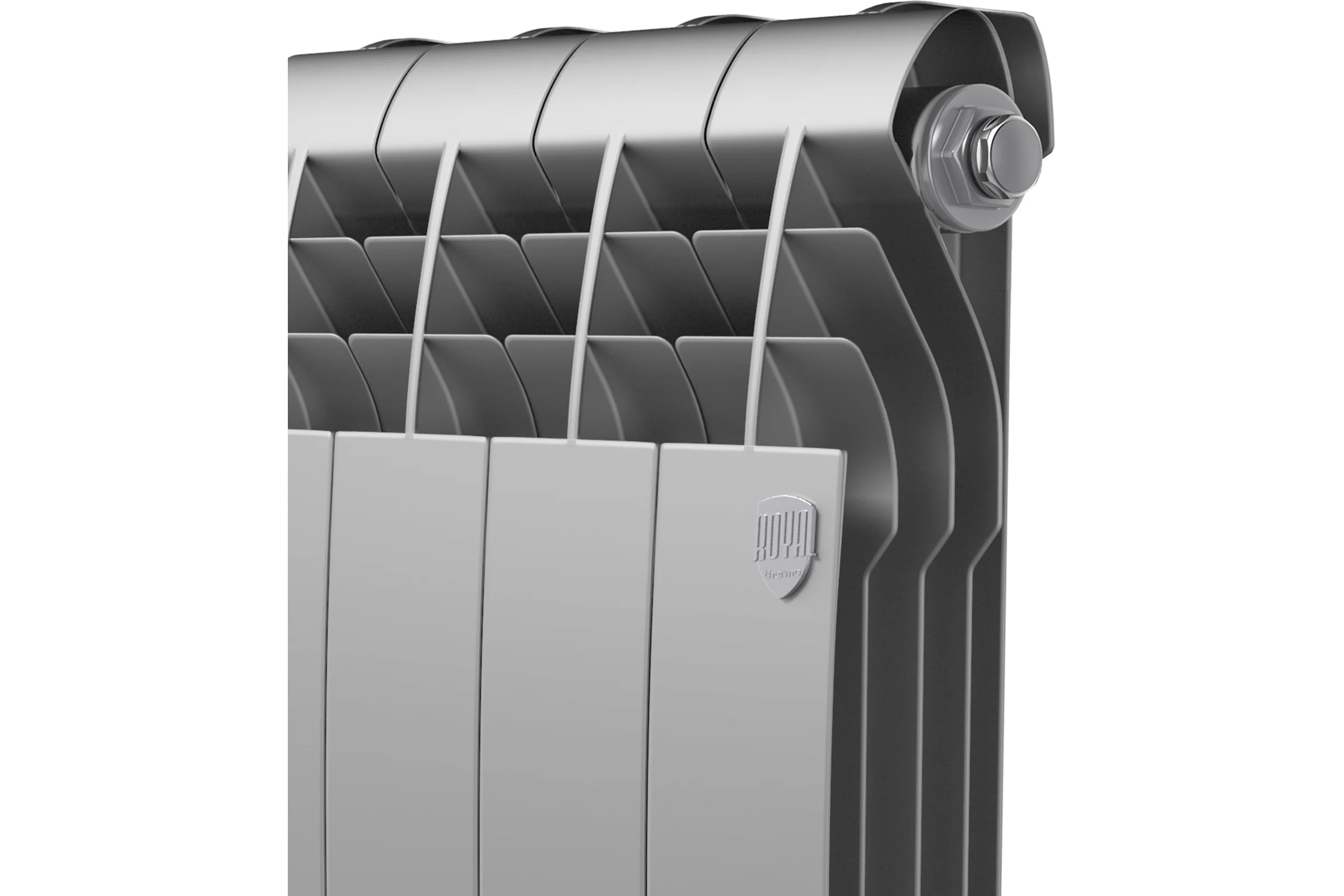 Радиатор Royal Thermo BiLiner 500/Silver Satin - 4 секц. НС-1176317