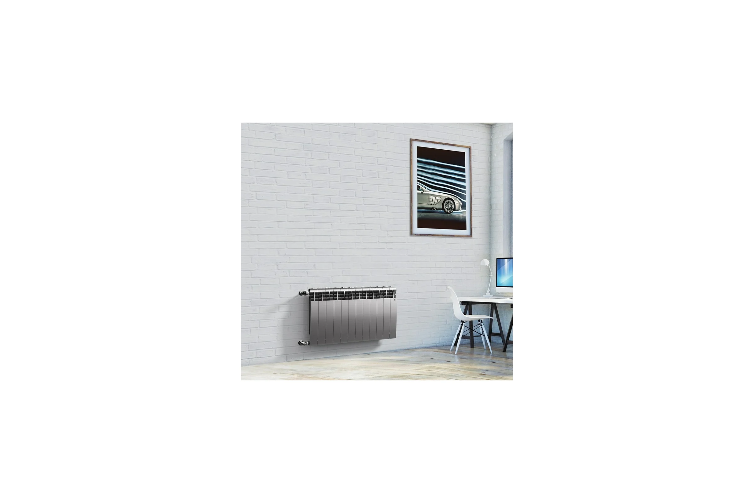 Радиатор Royal Thermo BiLiner 500/Silver Satin - 6 секц. НС-1176318