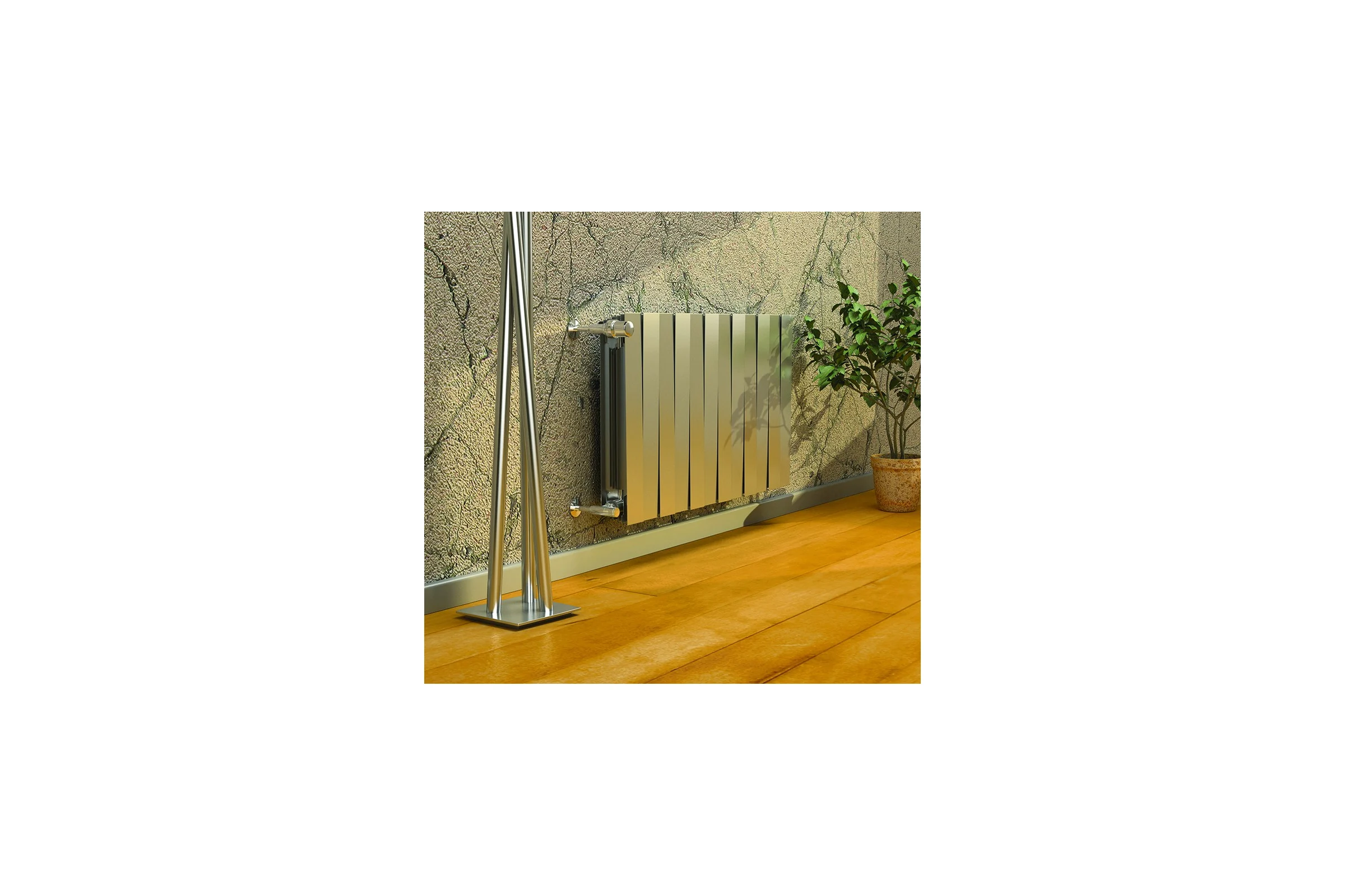 Радиатор Royal Thermo PianoForte 500/Silver Satin - 10 секц. НС-1176335