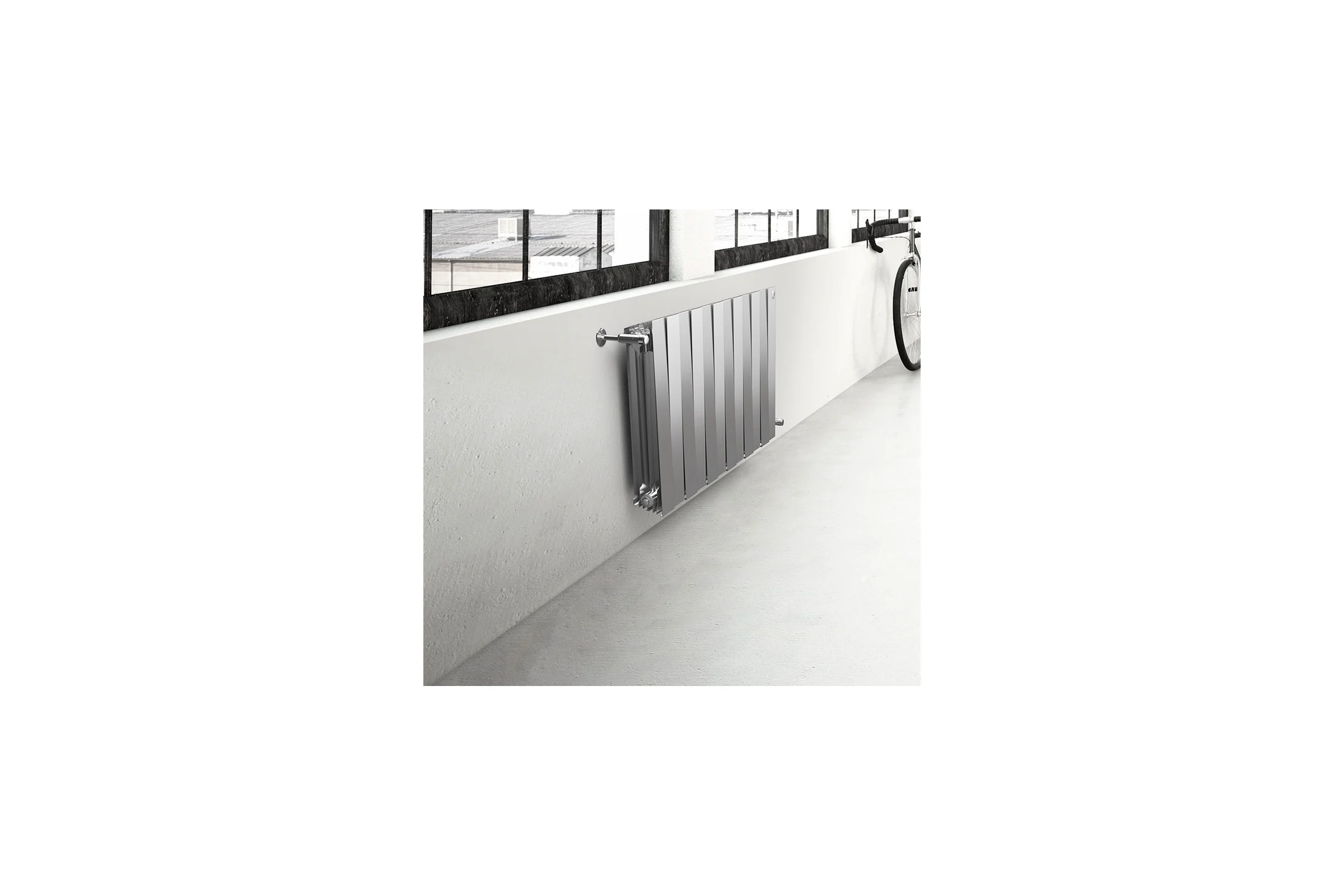 Радиатор Royal Thermo PianoForte 500/Silver Satin - 12 секц. НС-1176336