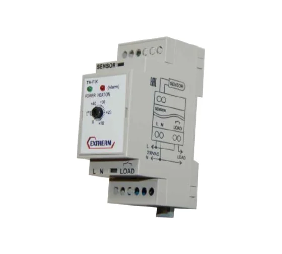 Термостат механический для площадок, грунта, пола Th-fix (16 А) EXTHERM 425365