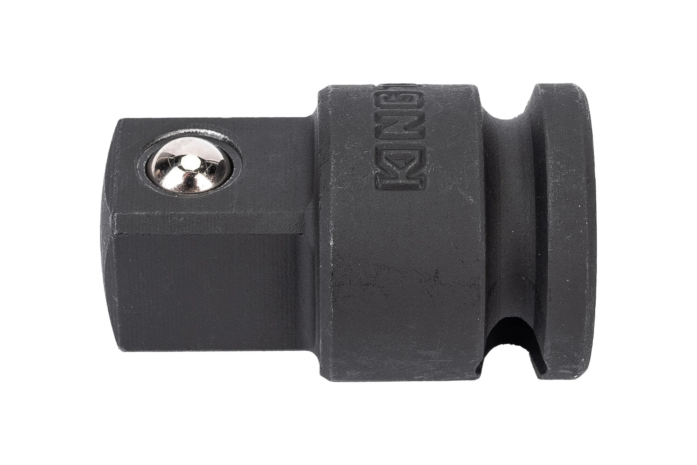 Переходник с шариковым фиксатором 3/8">1/2" KING TONY 3864P