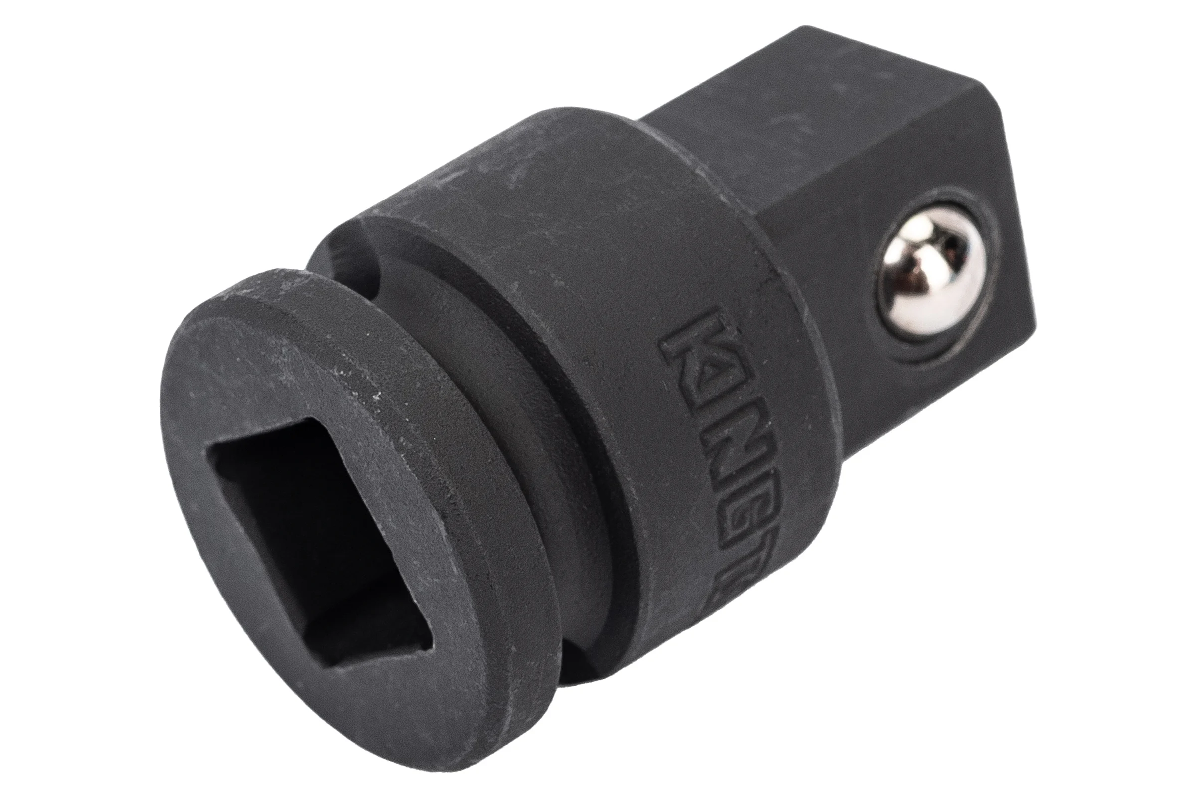 Переходник с шариковым фиксатором 3/8">1/2" KING TONY 3864P