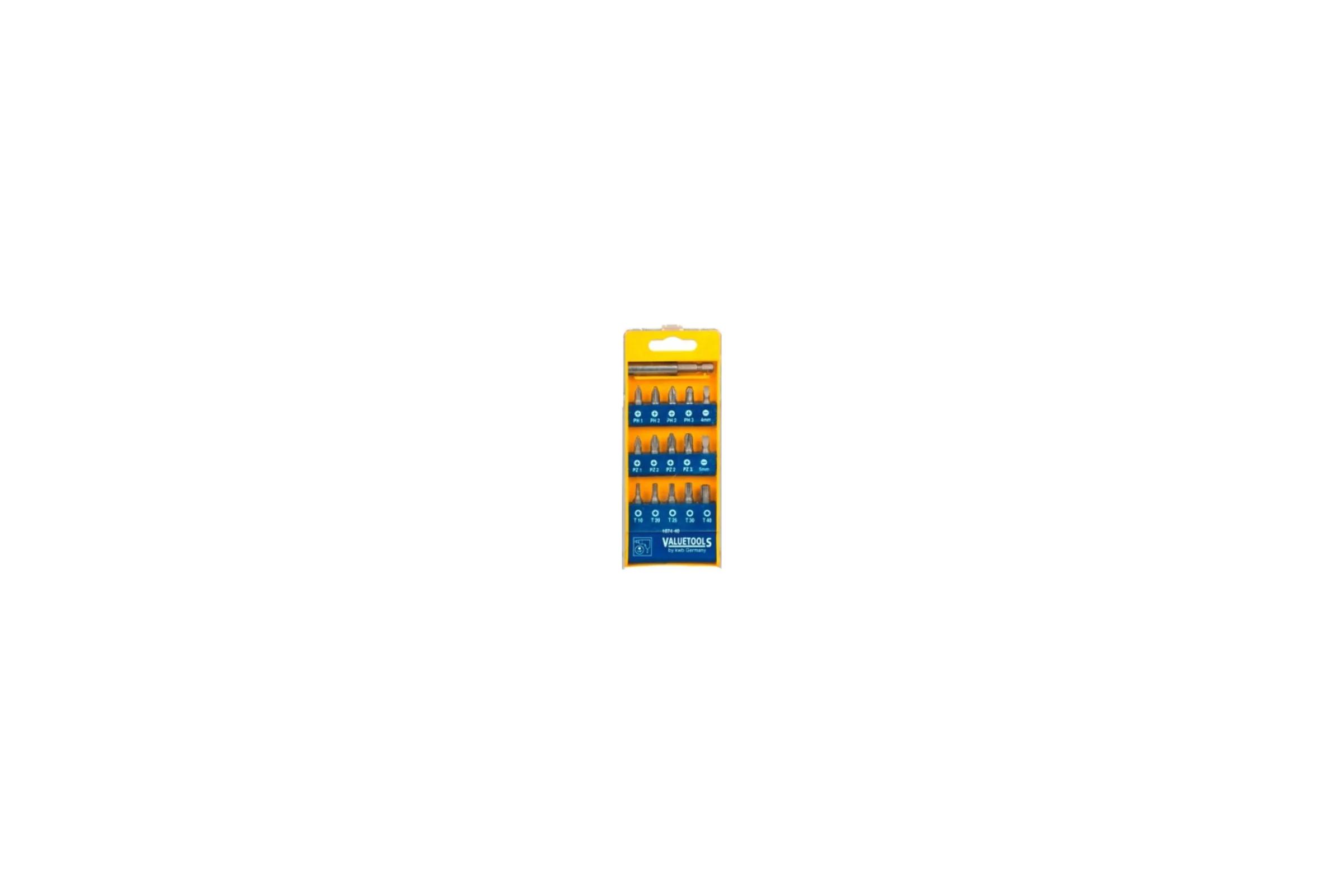 Набор бит Combi 16 предметов KWB 1074-40