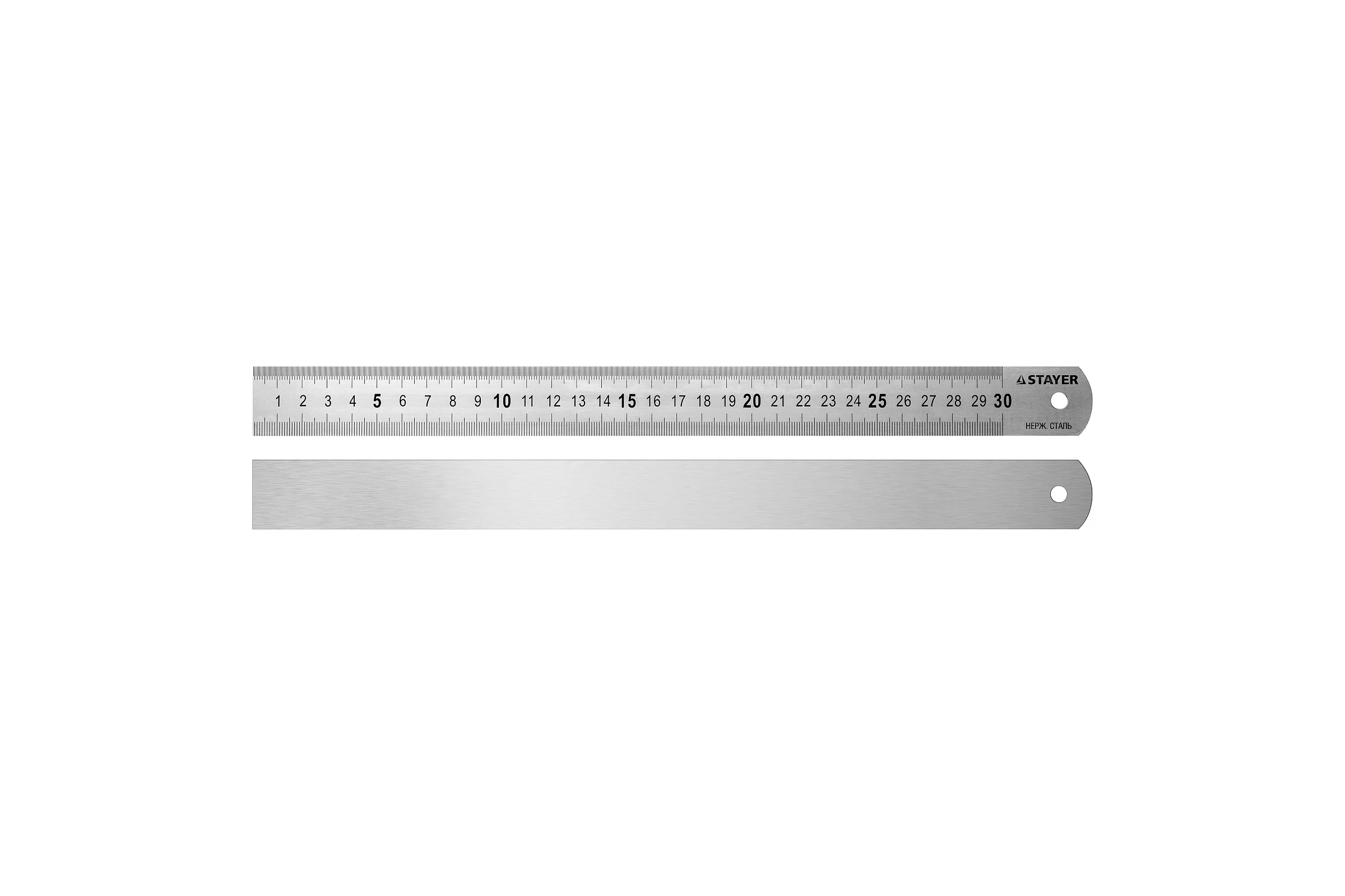 Нержавеющая линейка STAYER Professional длина 0,3 м,  3427-030_z01