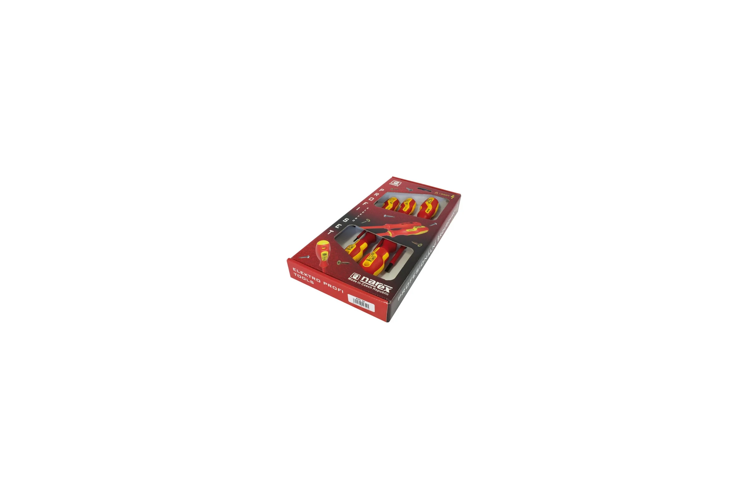 Набор из 5 отверток NAREX S Line Electro Profi 855750