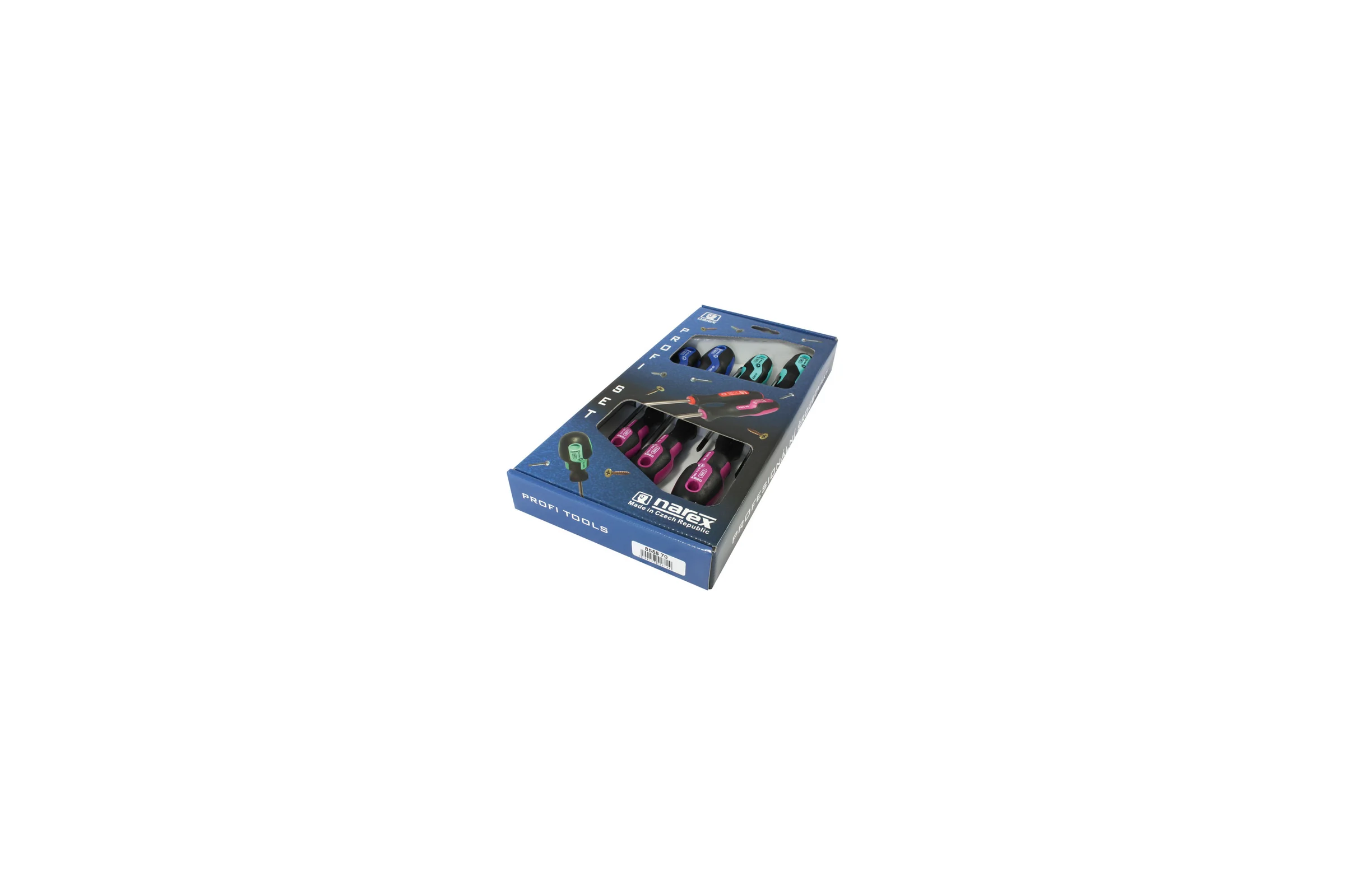 Набор из 7 отверток NAREX S Line Profi 855870