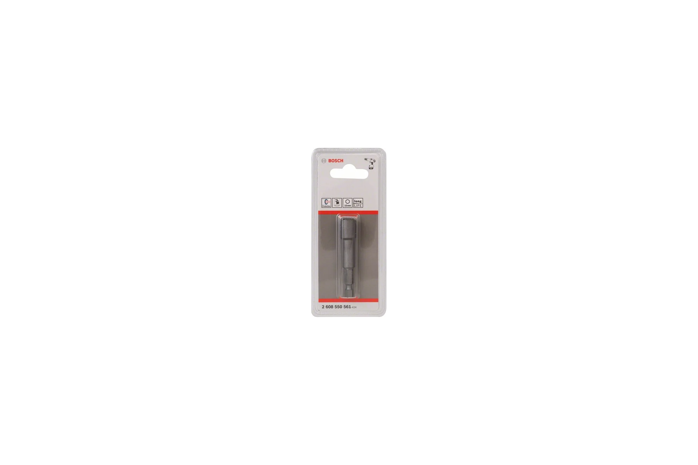 Головка торцевая 10 мм Bosch 2.608.550.561