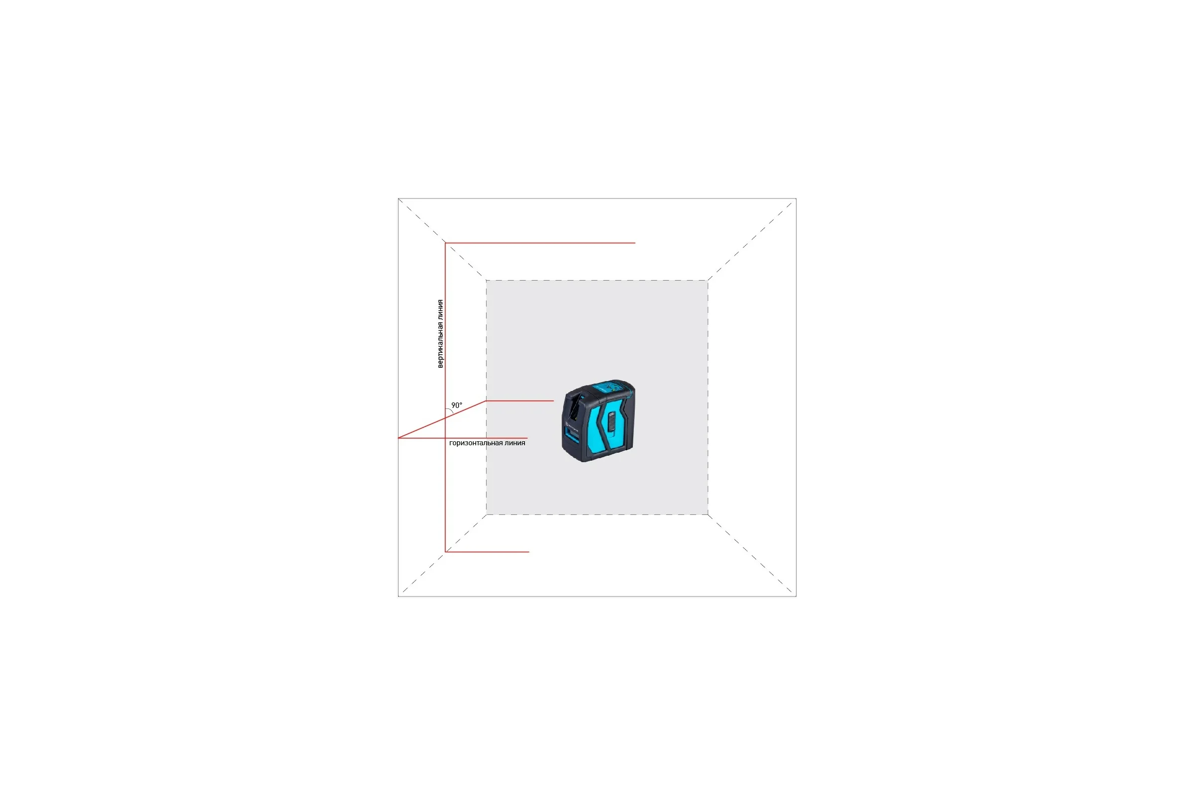 Лазерный уровень INSTRUMAX ELEMENT 2D IM0110
