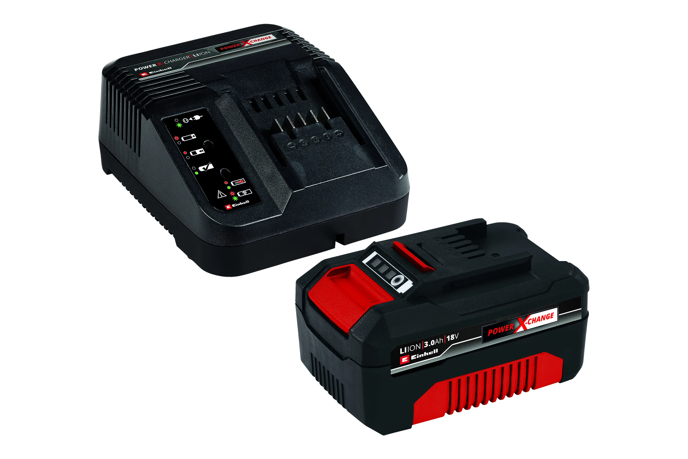 Комплект POWER X-CHANGE аккумулятор (18 В; 3.0 А*ч; Li-Ion) + зарядное устройство Einhell 4512041