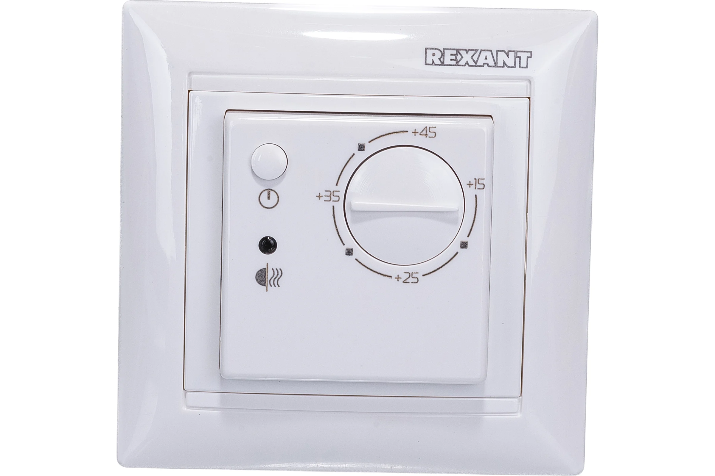 Механический терморегулятор REXANT RX-308B (белый) 51-0562