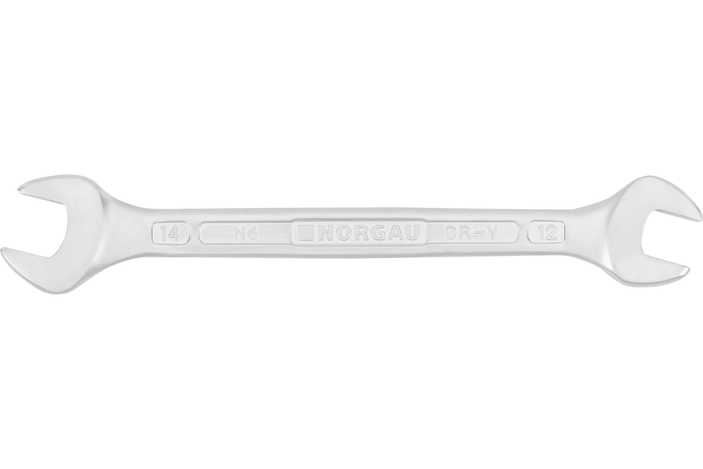 Двусторонний рожковый ключ NORGAU тип N6-12x14 12х14, длина 180 мм 060107148