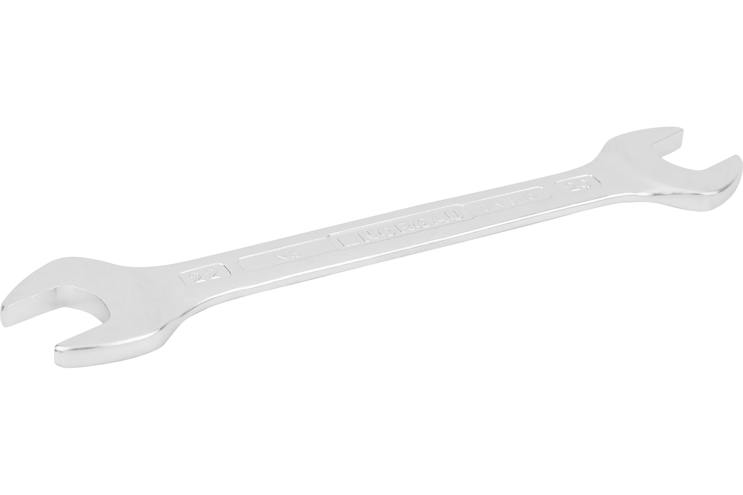 Двусторонний рожковый ключ NORGAU тип N6-20x22 20х22, длина 237 мм, 060107205