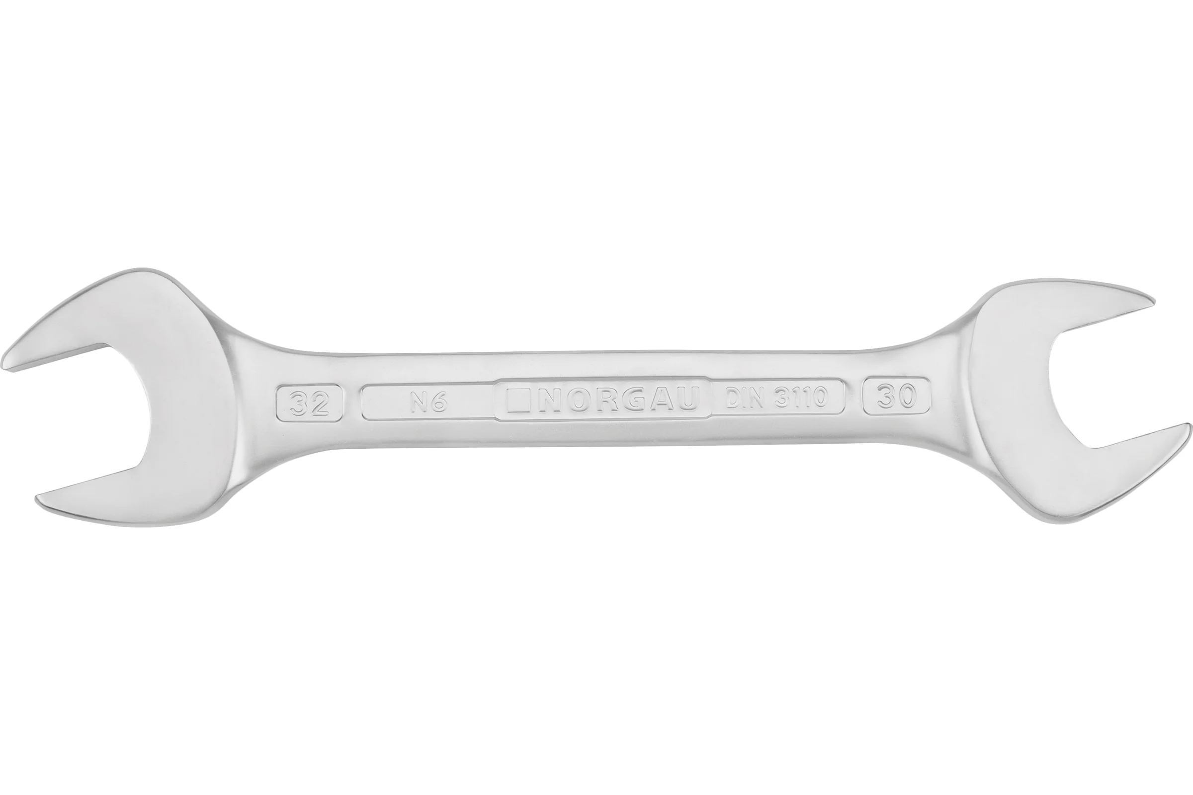 Двусторонний рожковый ключ NORGAU тип N6-30x32 30х32, длина 298 мм 060107253