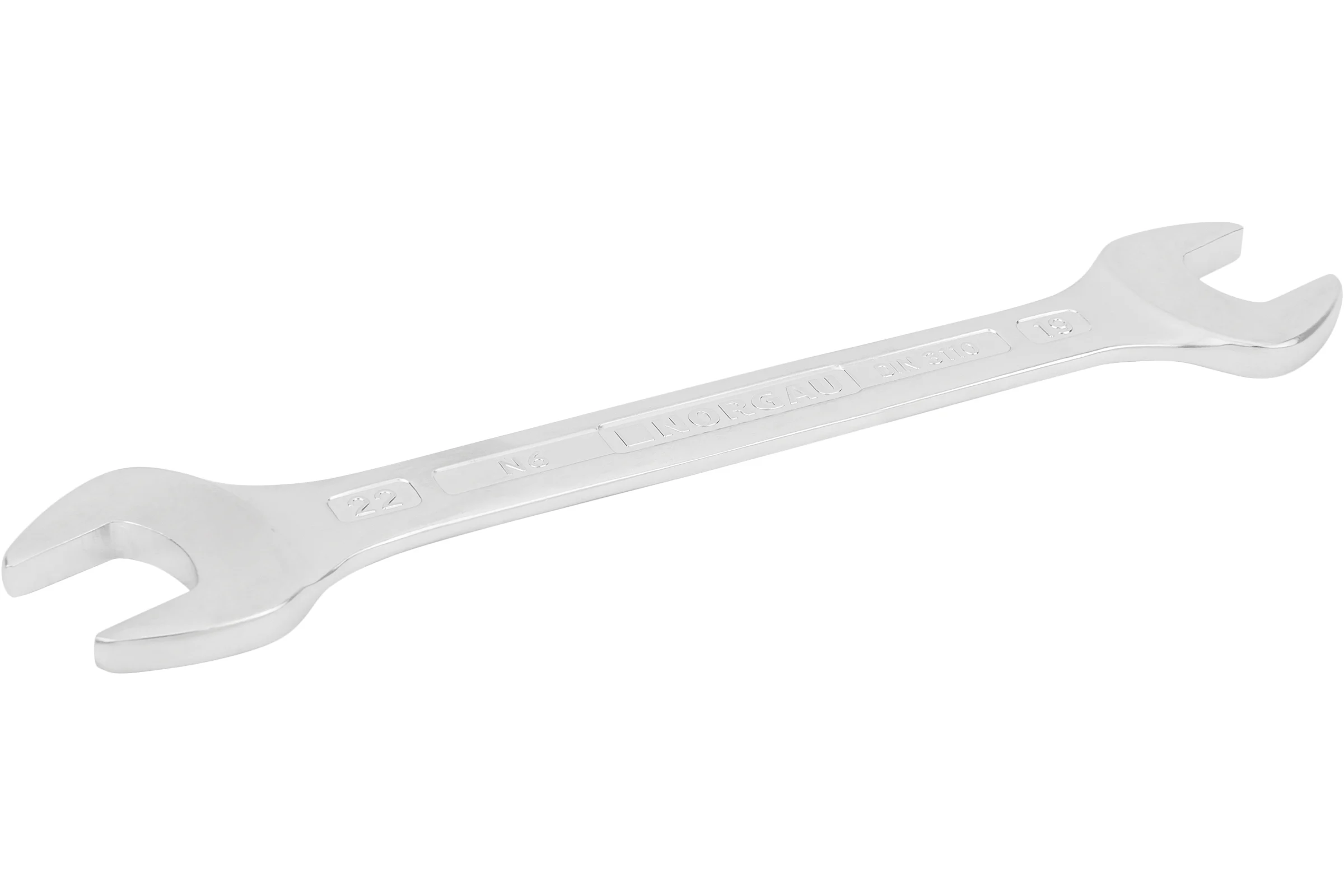 Двусторонний рожковый ключ NORGAU тип N6-19x22 19х22, длина 237 мм 060107199