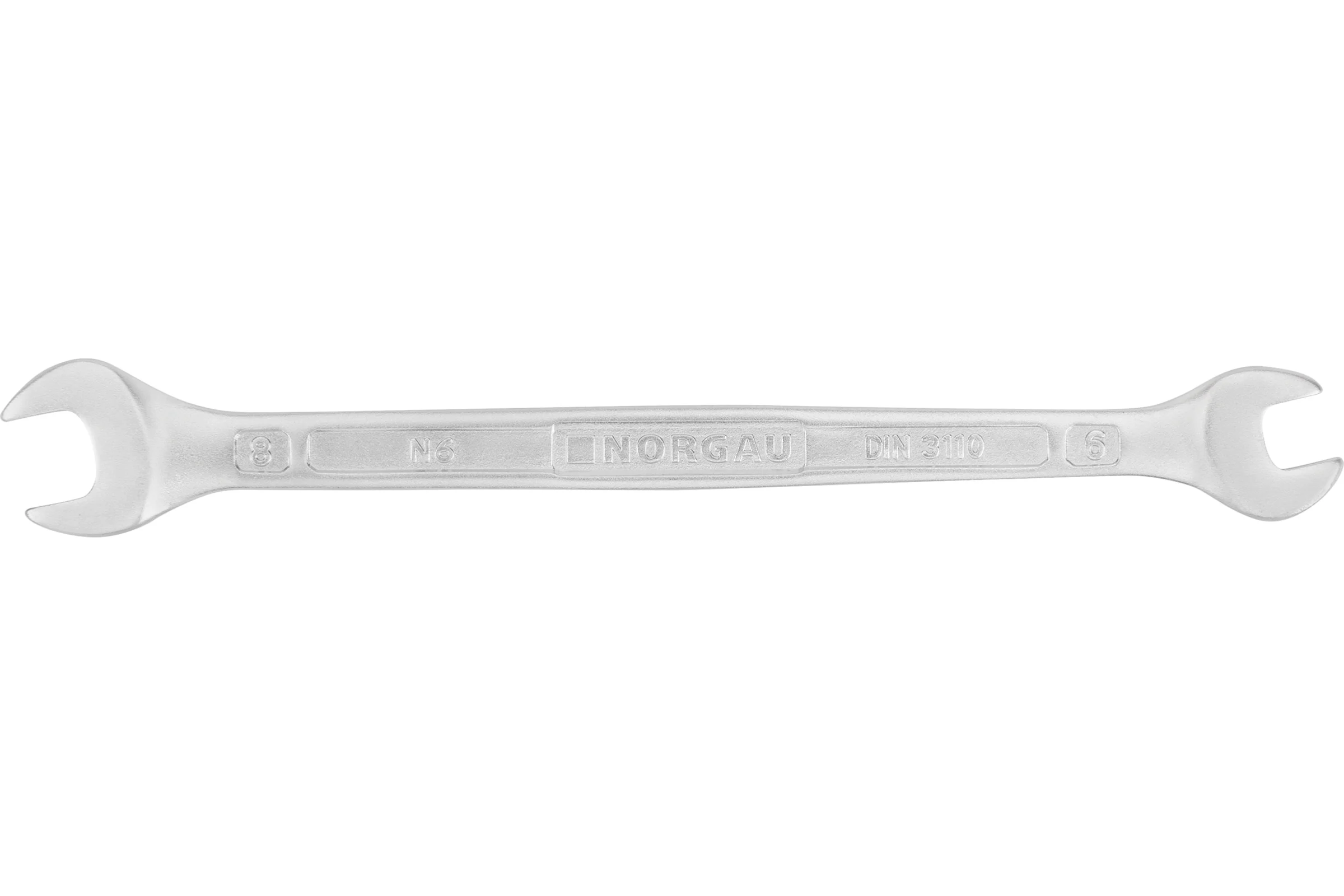 Рожковый двусторонний ключ NORGAU тип N6-6x8 6x8,123 мм 060107102