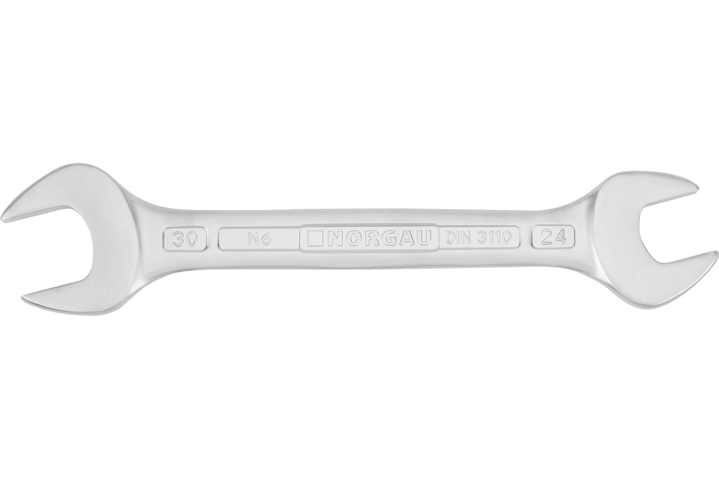 Двусторонний рожковый ключ NORGAU тип N6-24x30 24х30, длина 279 мм 060107229