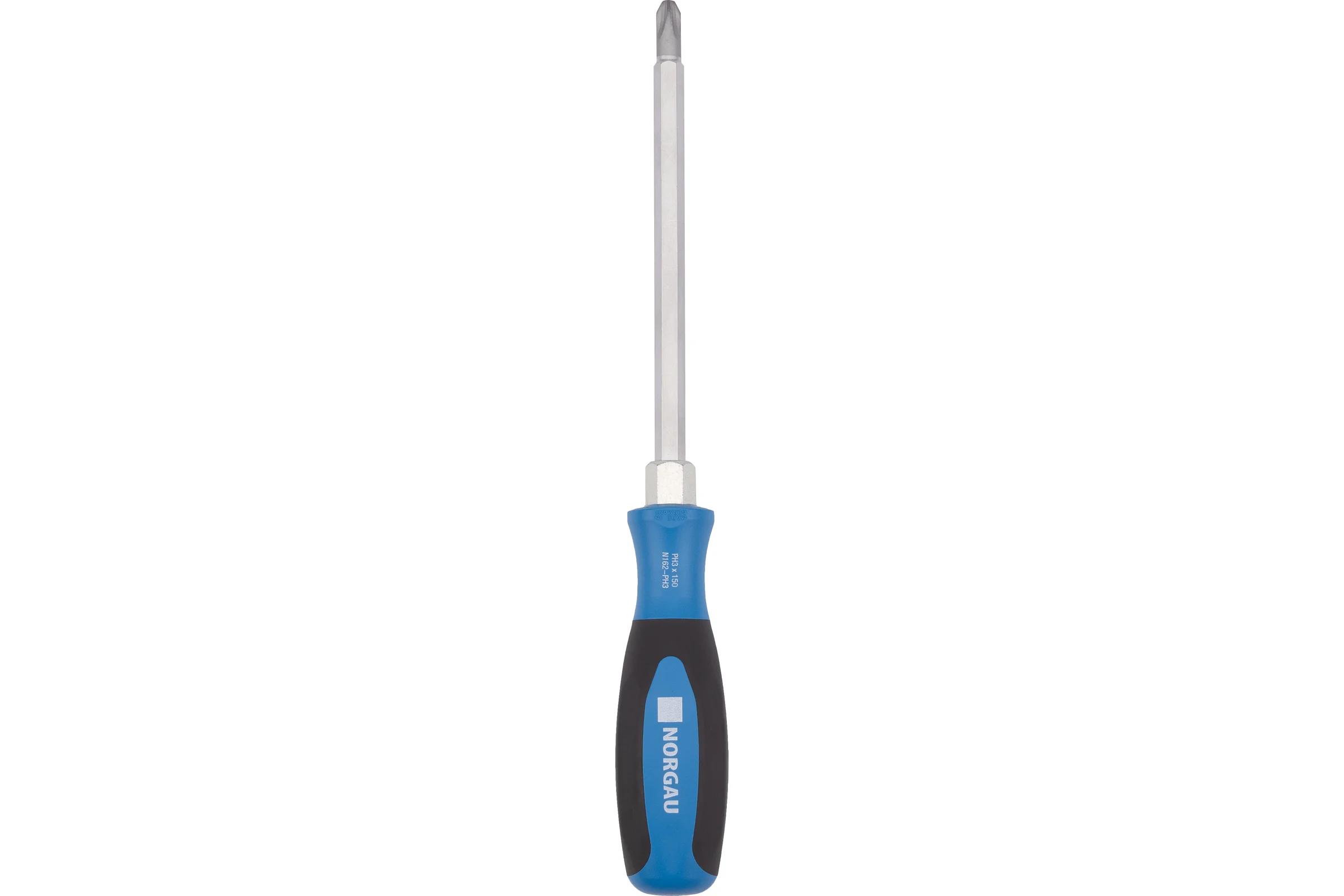 Крестовая отвертка NORGAU PH3х150 мм тип N162-PH3х150 062104030
