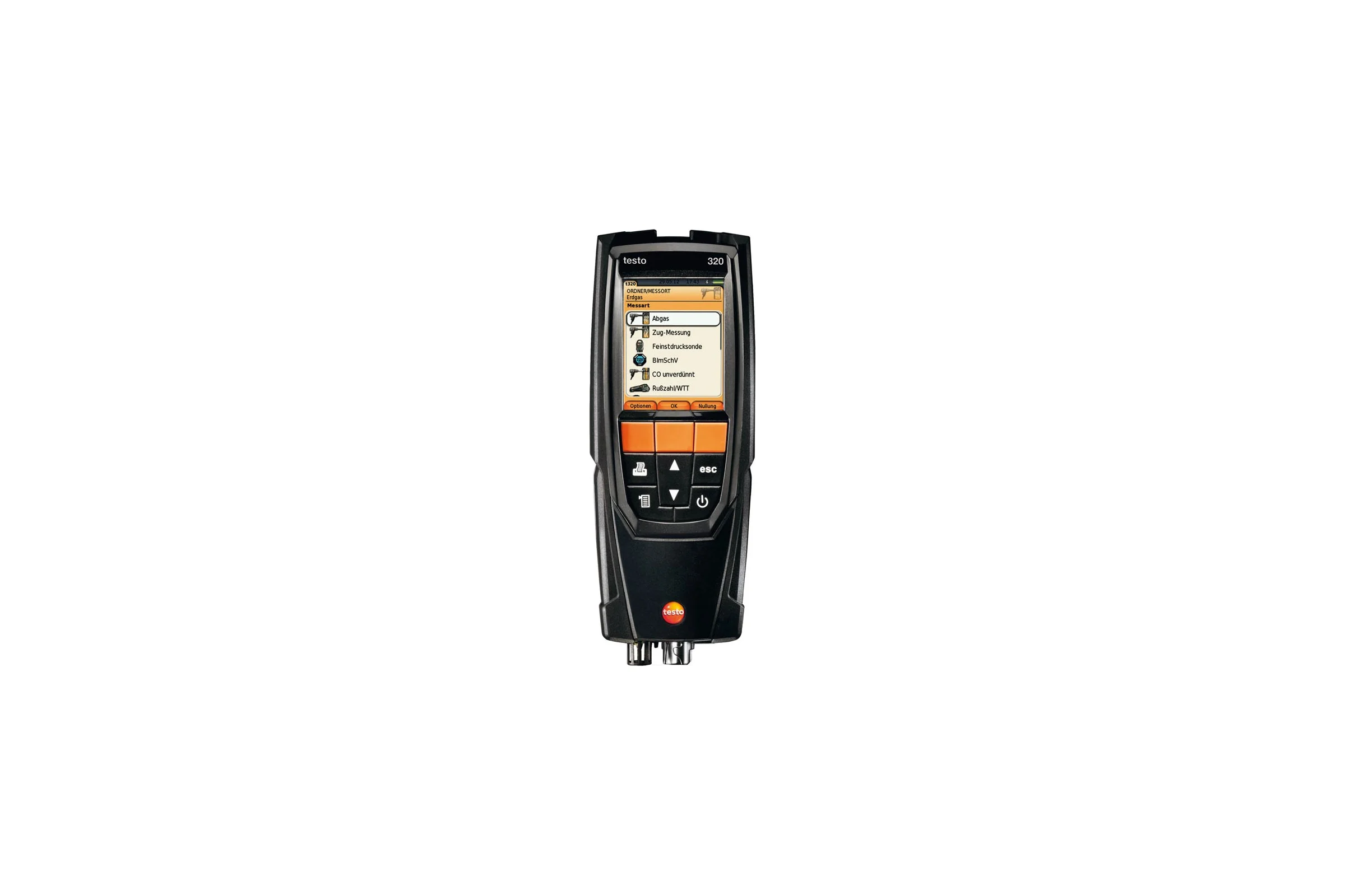Комплект анализатора дымовых газов Testo 320 с H2-компенсацией