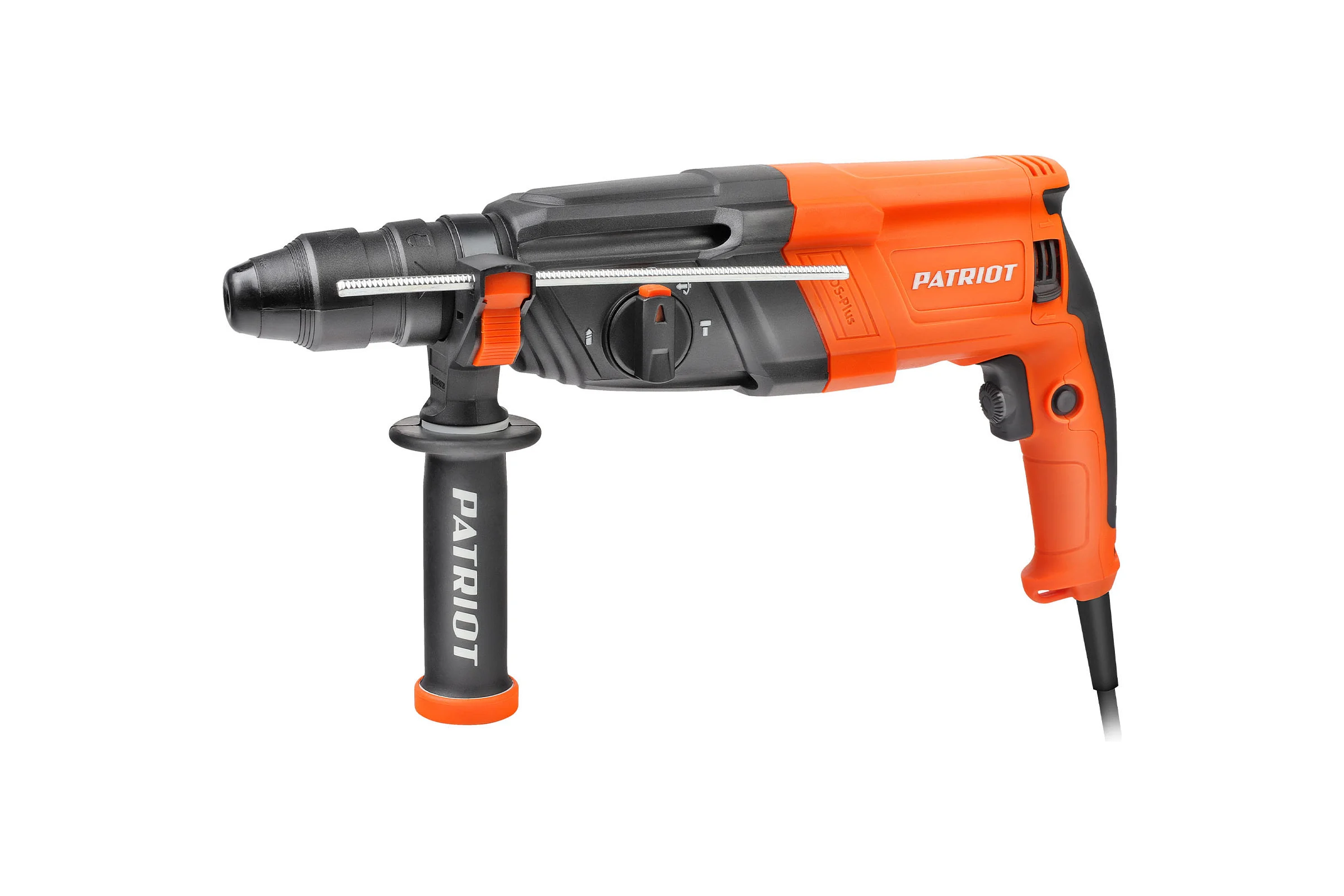 Перфоратор PATRIOT RH 263Q SDS+, мощность 880 Вт, 2.9 Дж, 3 режима работы, быстросменный патрон QCC, макс.диаметр 26 мм, глубиномер, кейс 140301314
