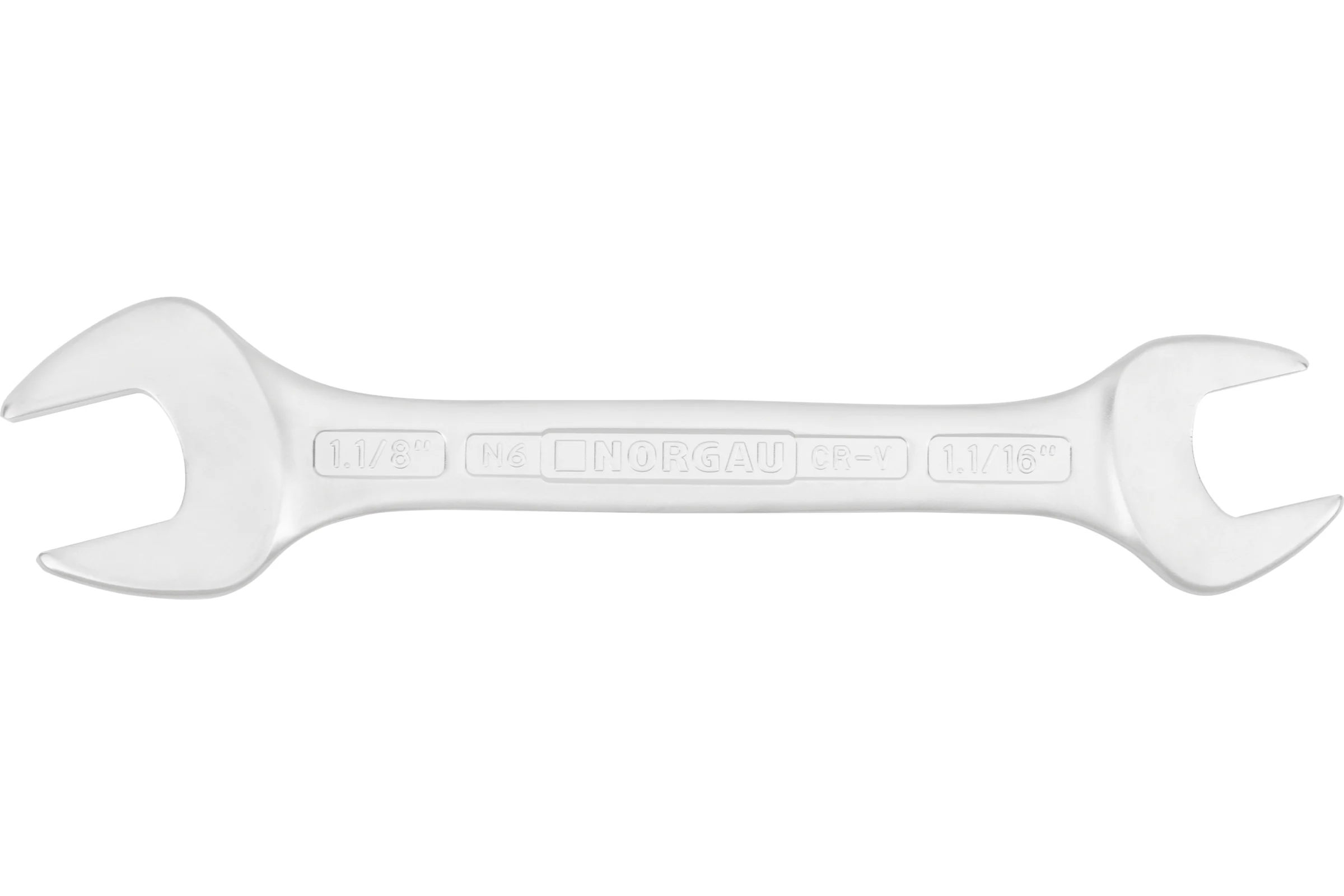 Двусторонний рожковый ключ NORGAU тип N6-1.1/16x1.1/8 1.1/16x1.1/8", длина 286 мм 060107411
