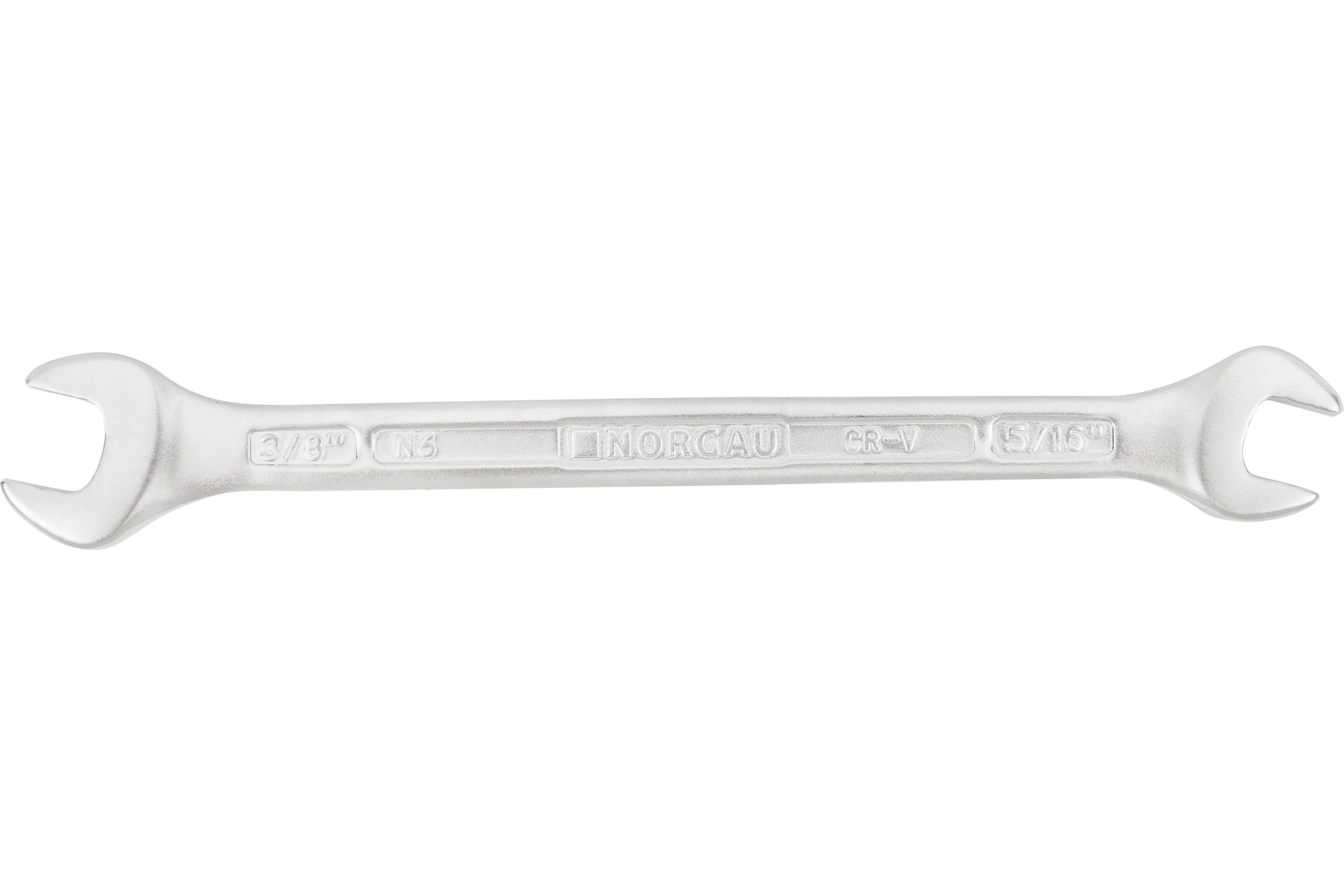 Двусторонний рожковый ключ NORGAU тип N6-5/16x3/8 5/16x3/8", длина 140 мм 060107352