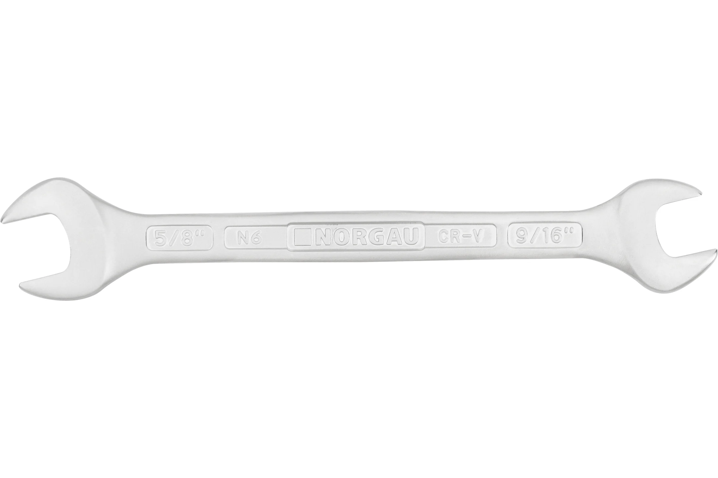 Двусторонний рожковый ключ NORGAU тип N6-9/16x5/8 9/16x5/8", длина 190 мм 060107364