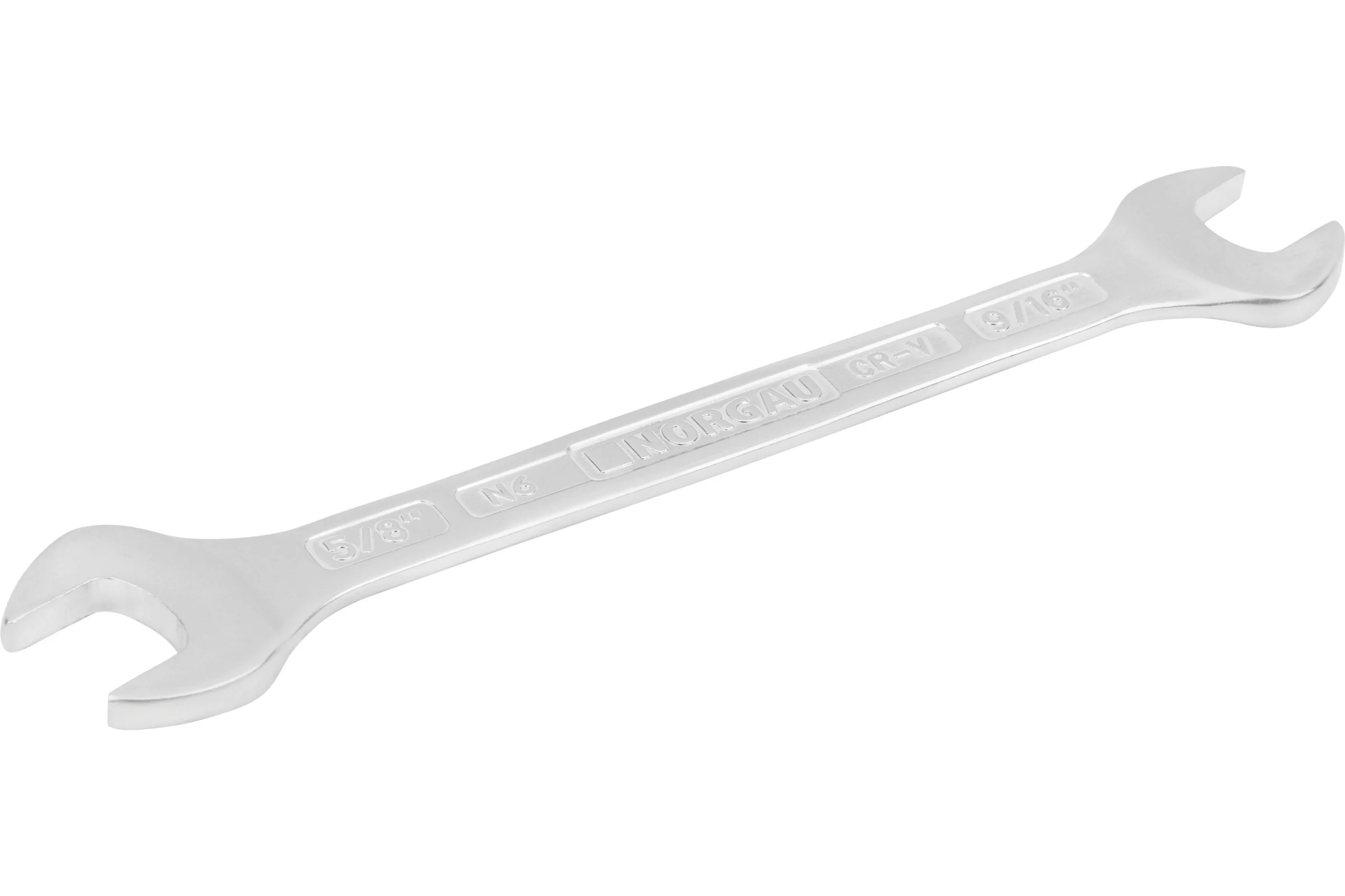 Двусторонний рожковый ключ NORGAU тип N6-9/16x5/8 9/16x5/8", длина 190 мм 060107364