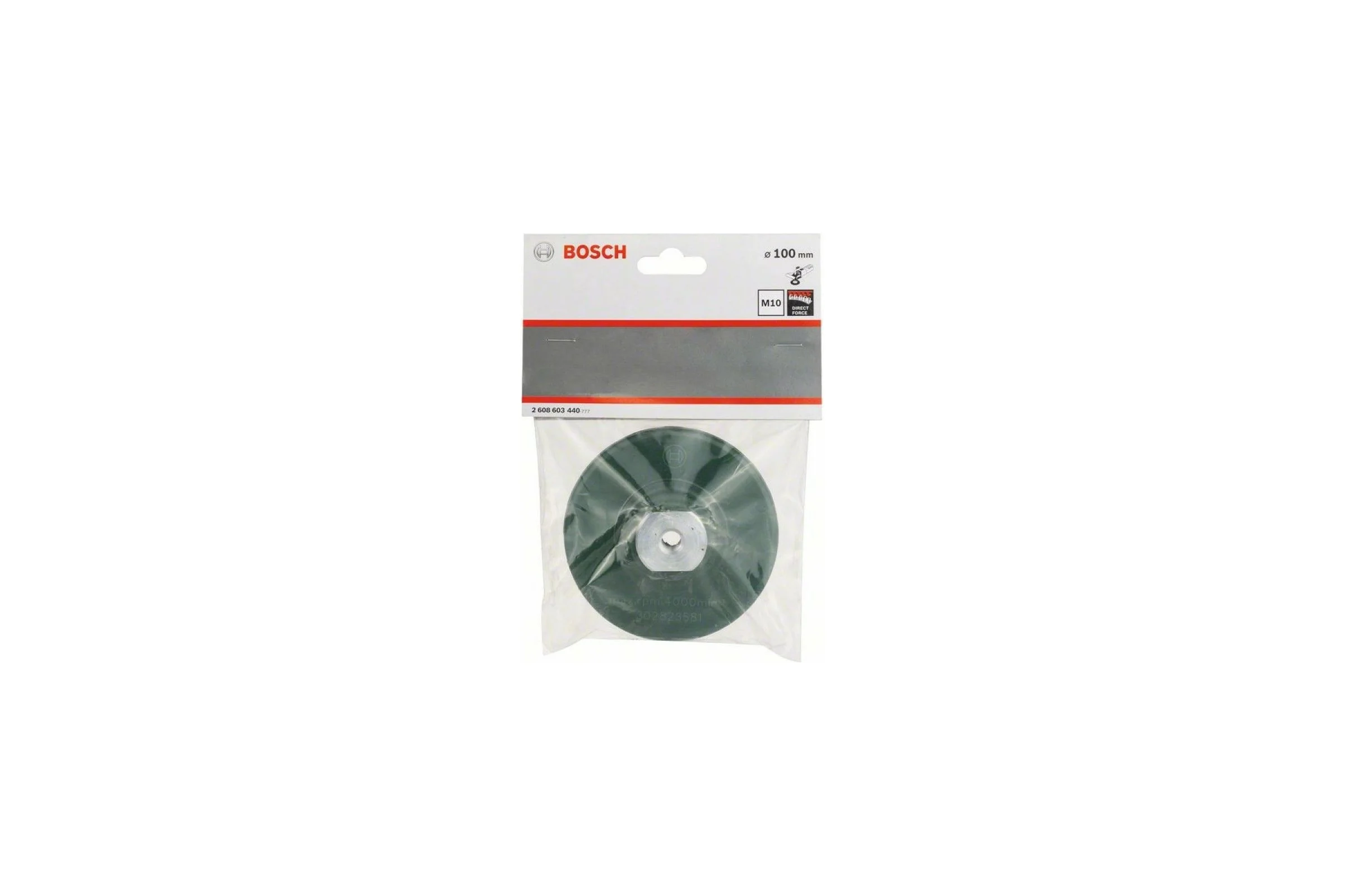 Держатель диска 100 мм, M10 Bosch 2608603440