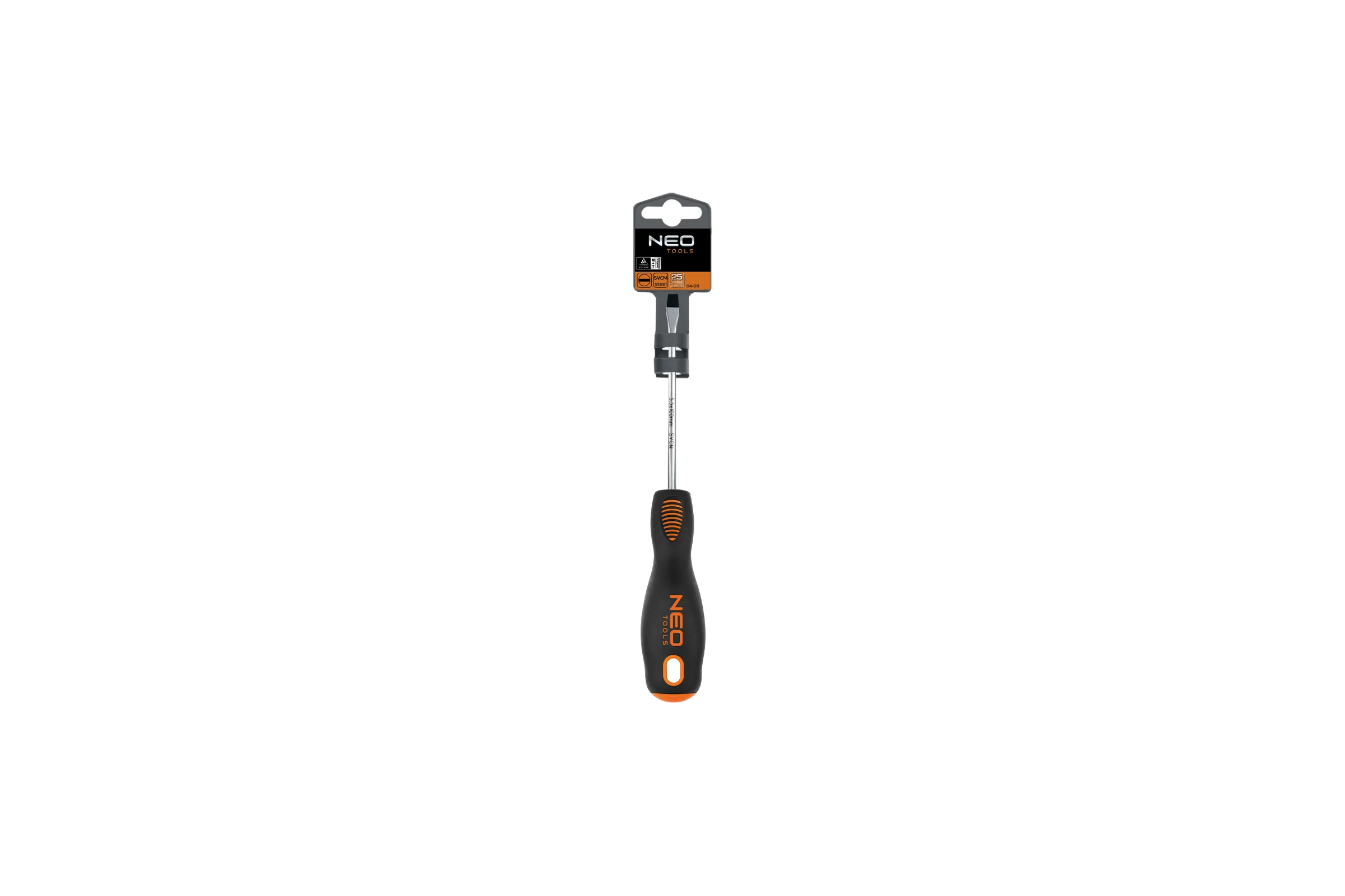 Шлицевая отвертка NEO Tools 10.0x200 мм 04-004