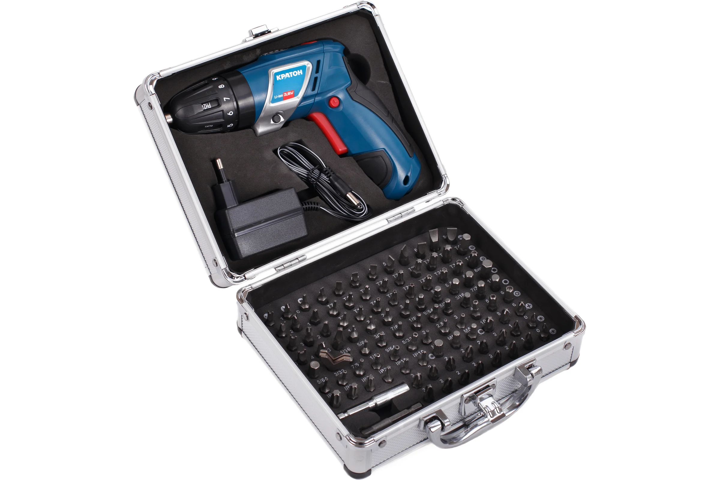 Аккумуляторный шуруповерт Кратон CSL-3K-H 3 11 01 049