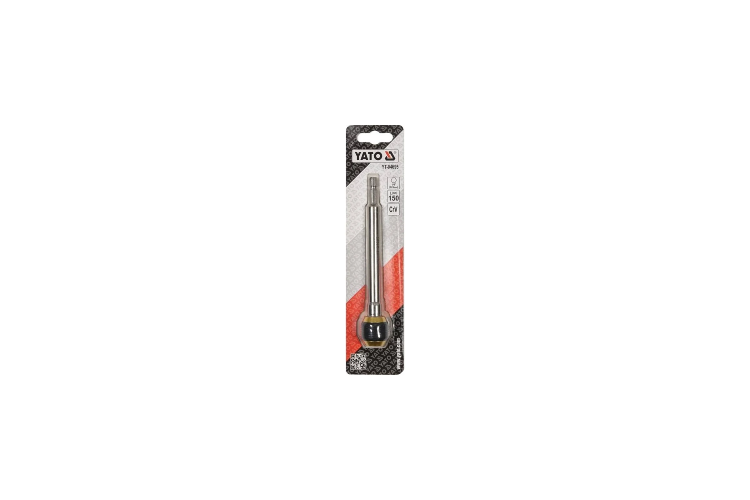 Держатель бит 1/4", 150 мм, магнитный YATO YT-04695