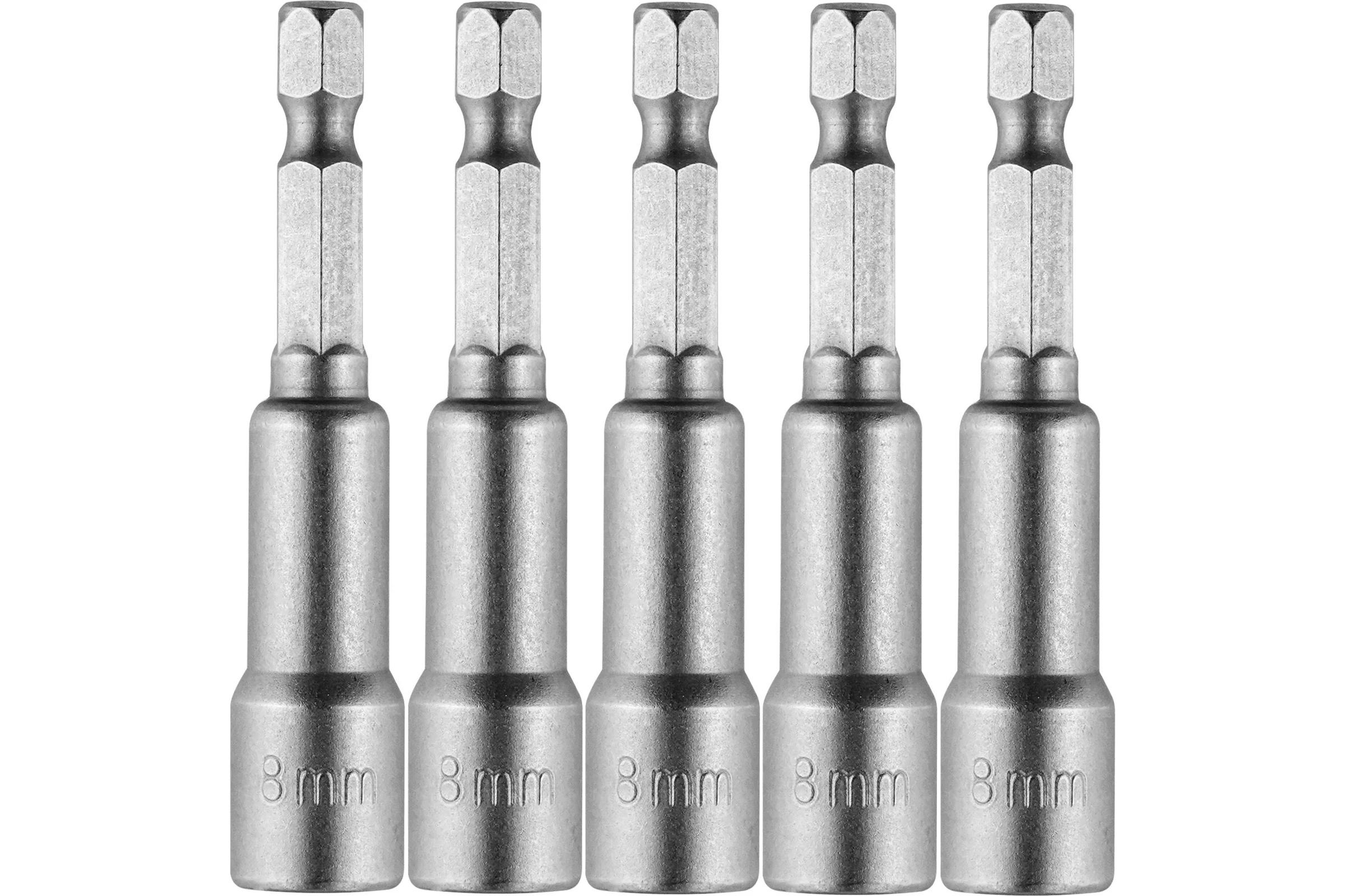 Набор бит с торцевыми головками vertextools 5 шт 8x65 БТ-8-65