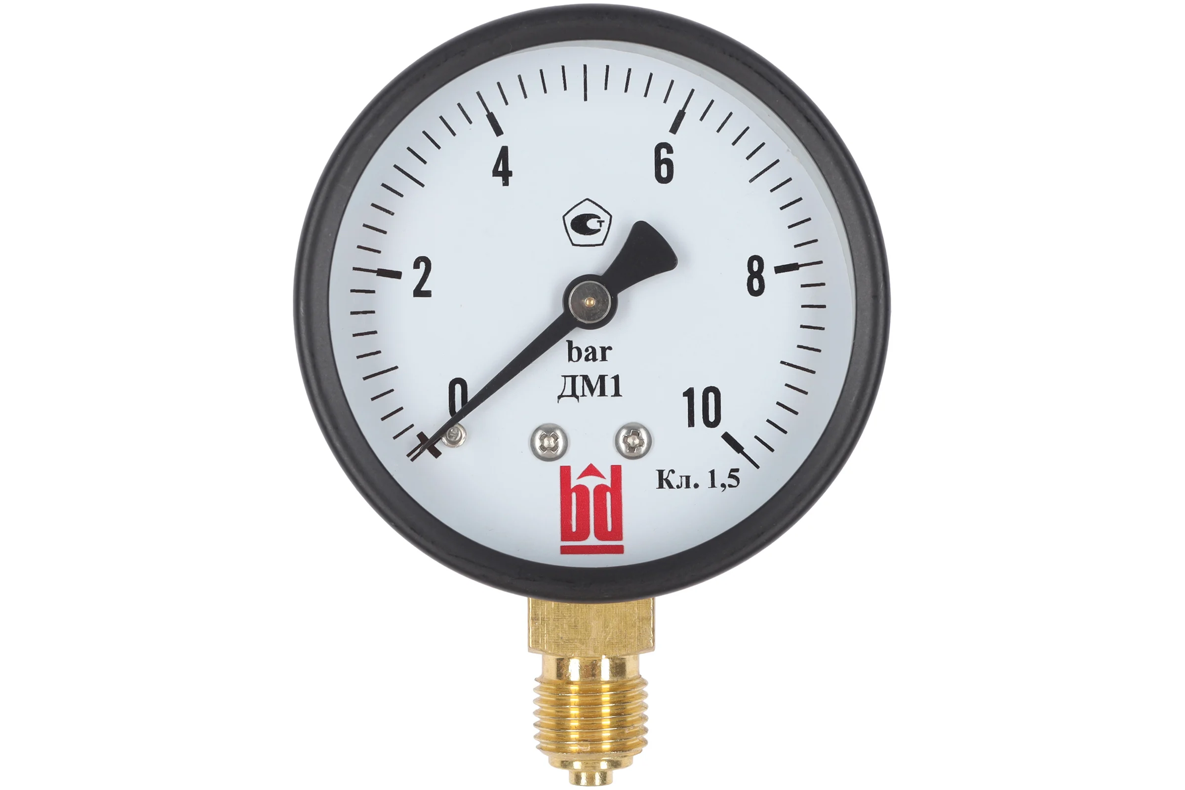 Манометр ДМ 1 Т2 063 Р (0-10) бар, кл.1.5, G1/4" BD 1151100011
