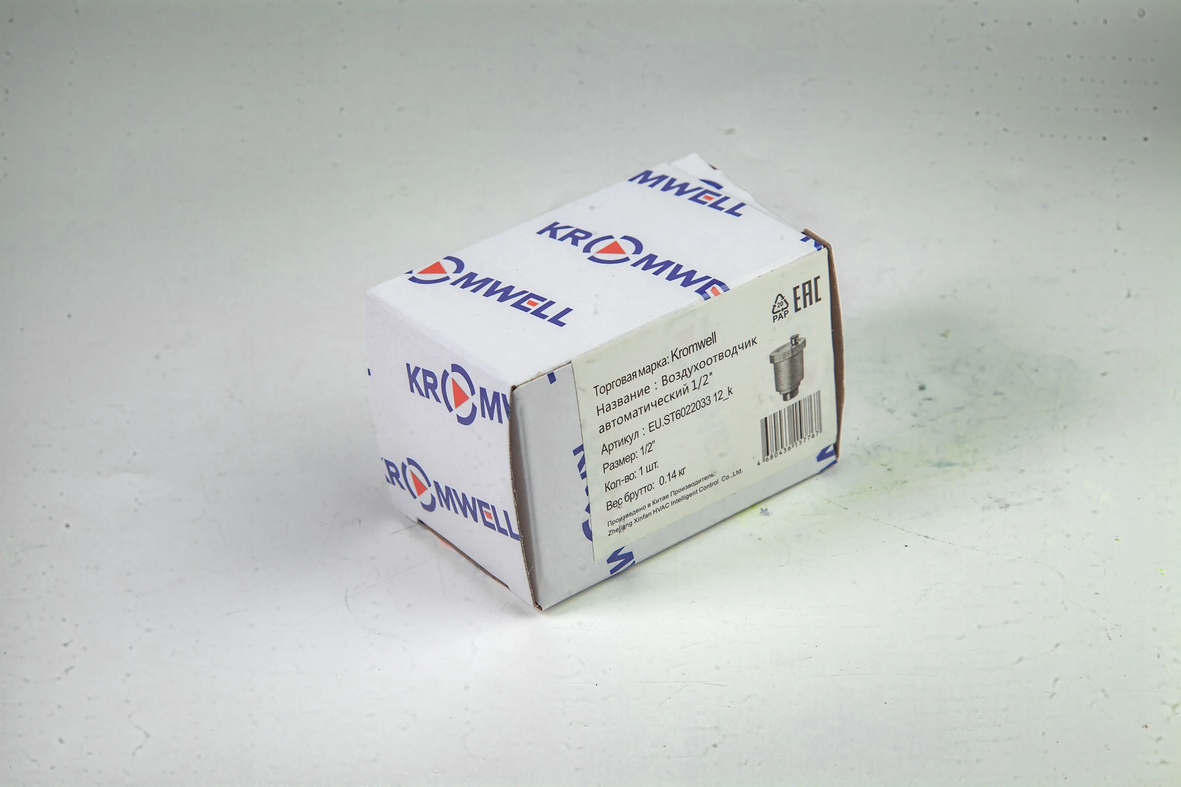 Автоматический воздухоотводчик KROMWELL 1/2 EU.ST6022033 12_k