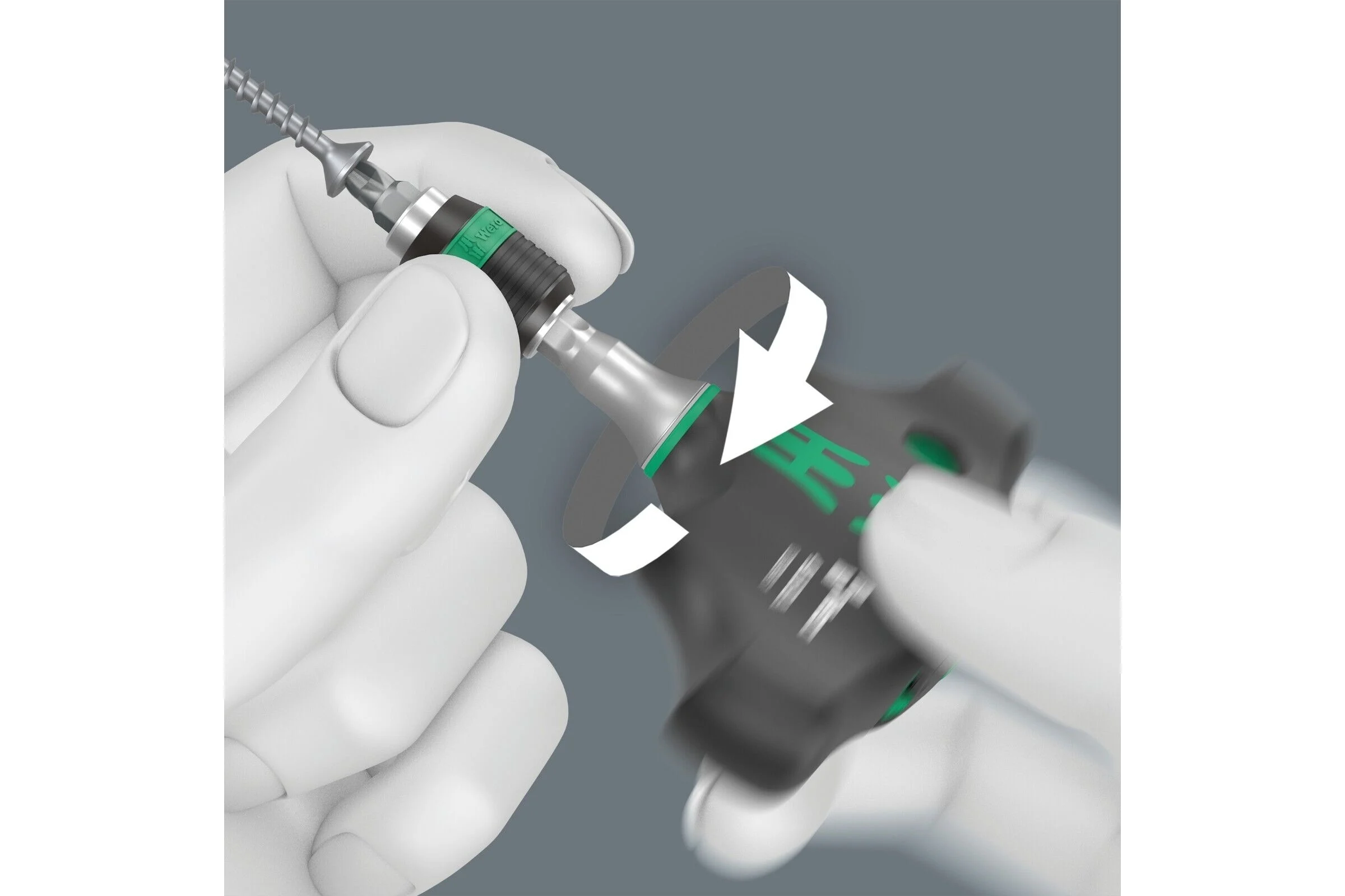 Набор инструментов WERA Kraftform Kompakt 400 RA Set 1, 17 предметов WE-023471