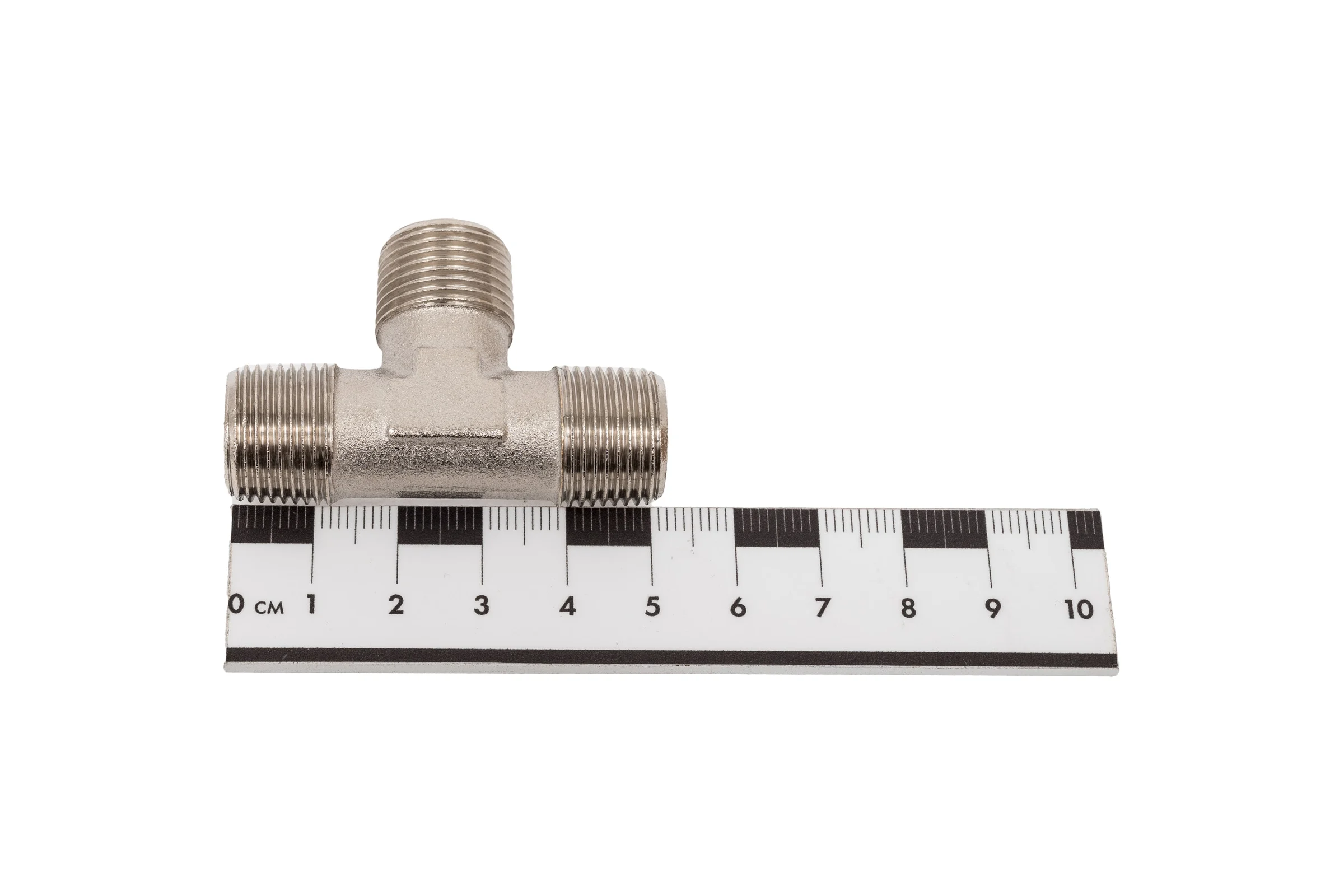 Тройник BTI с внешней резьбой 3/8" 15615