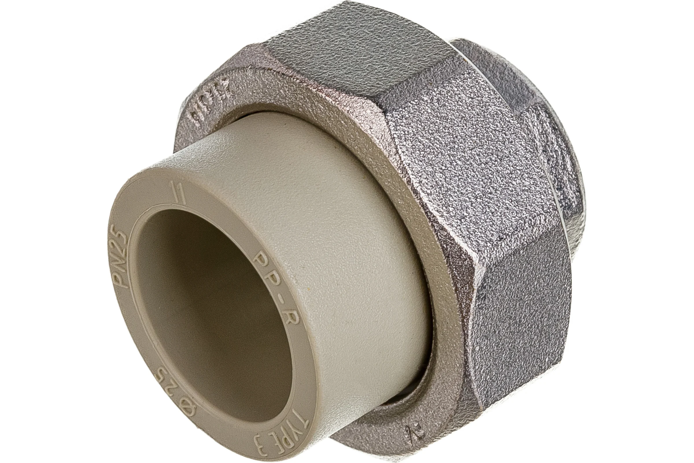 Муфта ВР 25х3/4 с разъемным соединением FV-Plast 236025