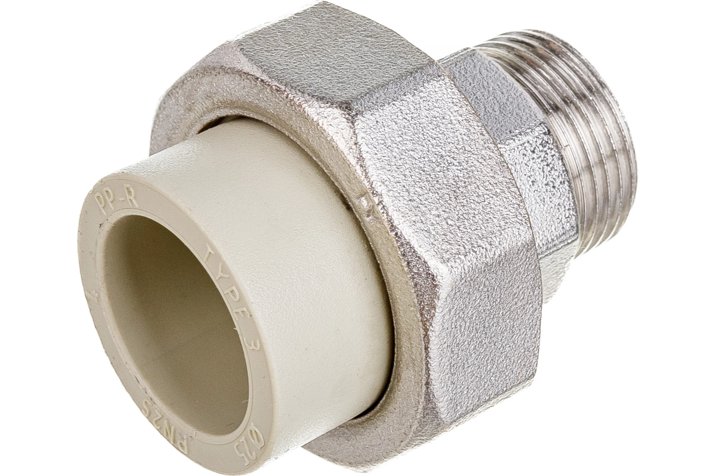 Муфта НР 25х3/4 с разъемным соединением FV-Plast 237025